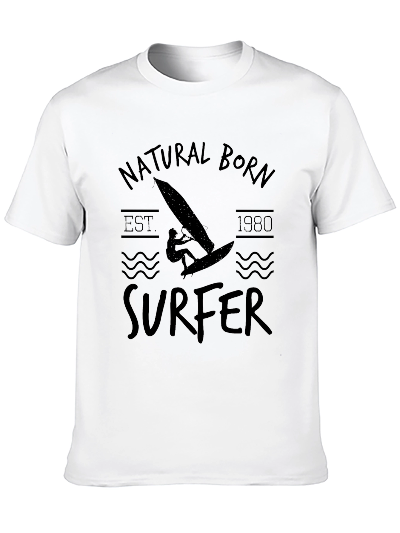 Natural Born Surfer Tee - Est. 1980