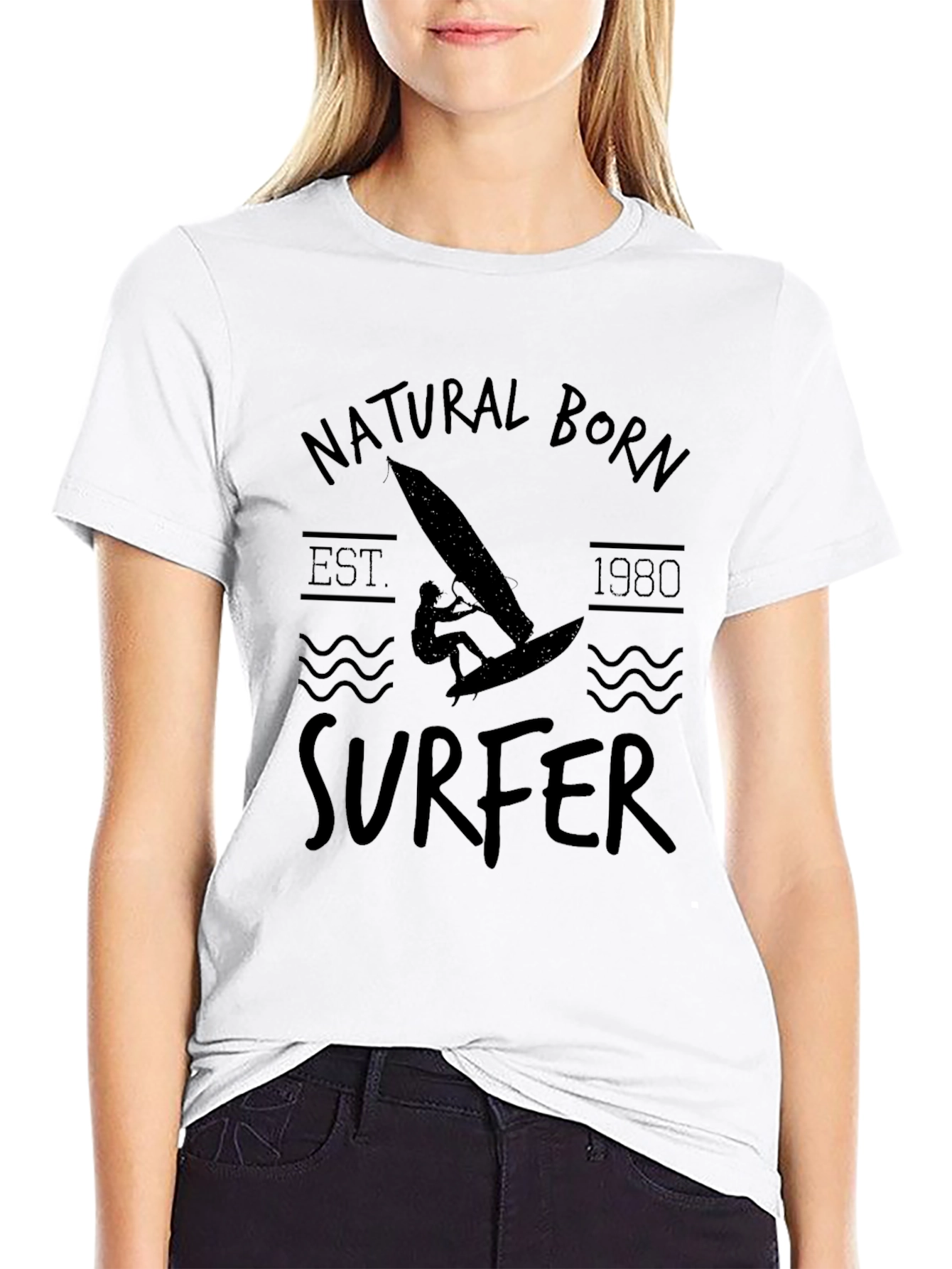 Natural Born Surfer Tee - Est. 1980