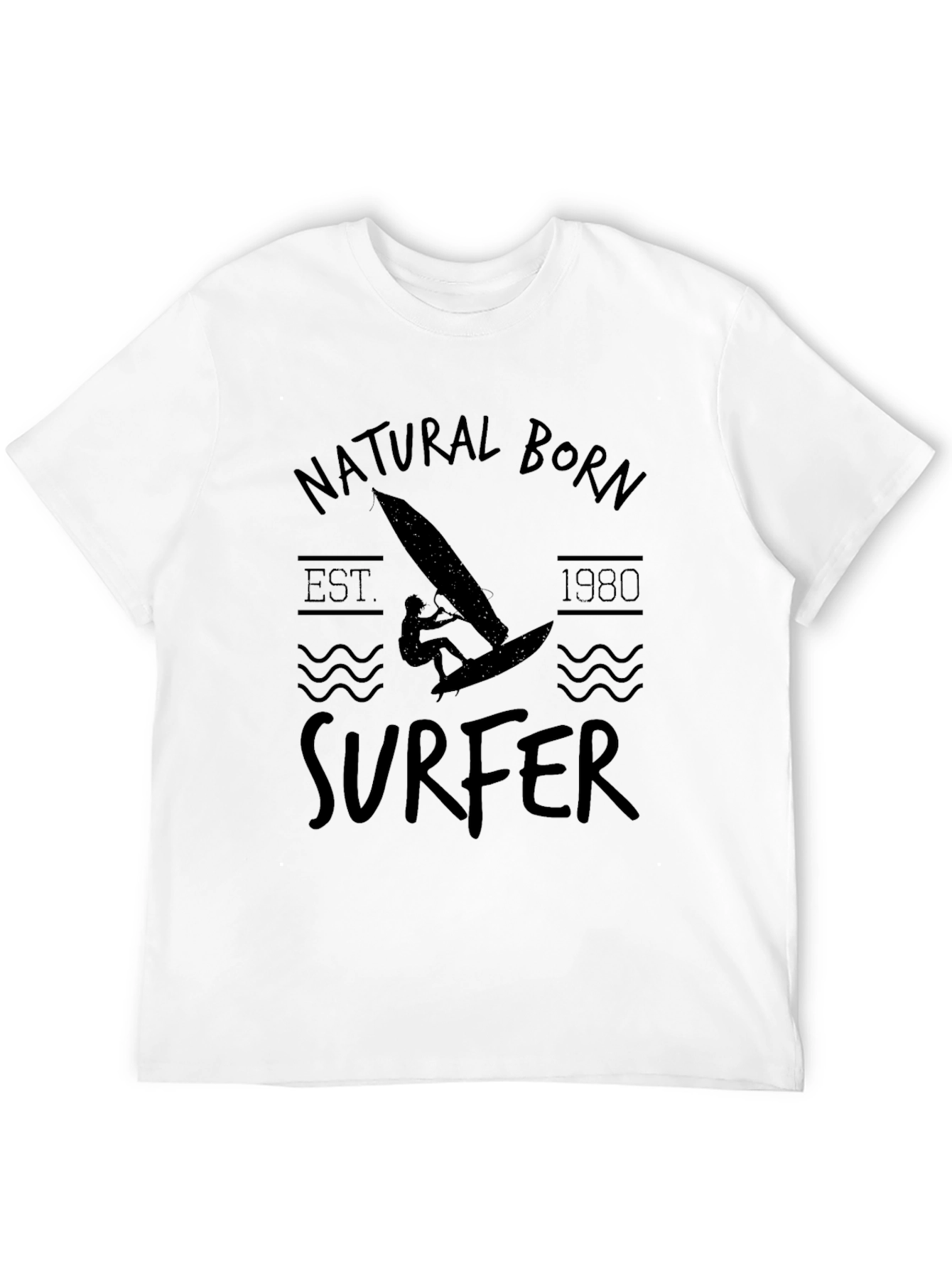 Natural Born Surfer Tee - Est. 1980