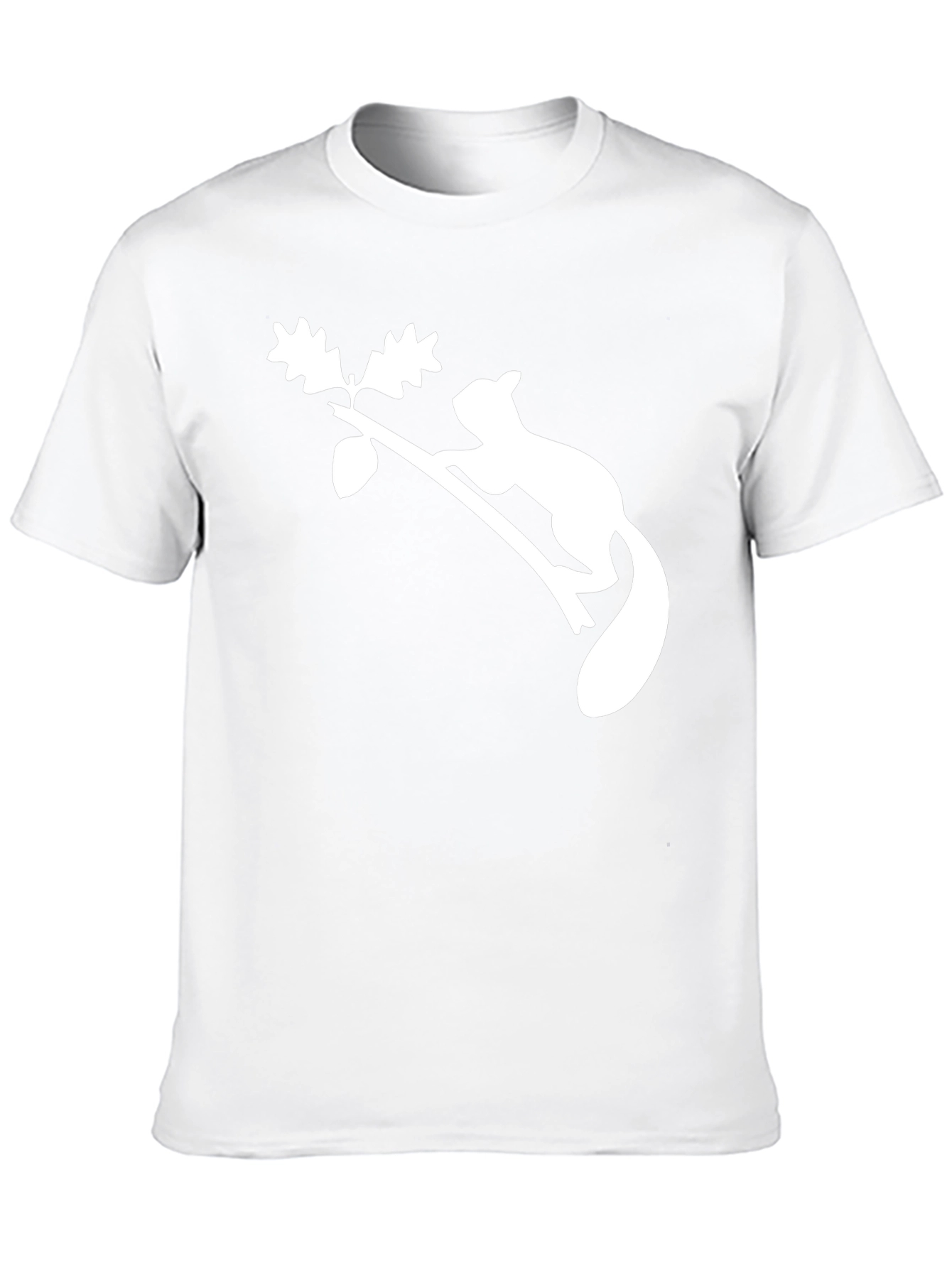 Squirrel on Oak Branch Graphic Tee