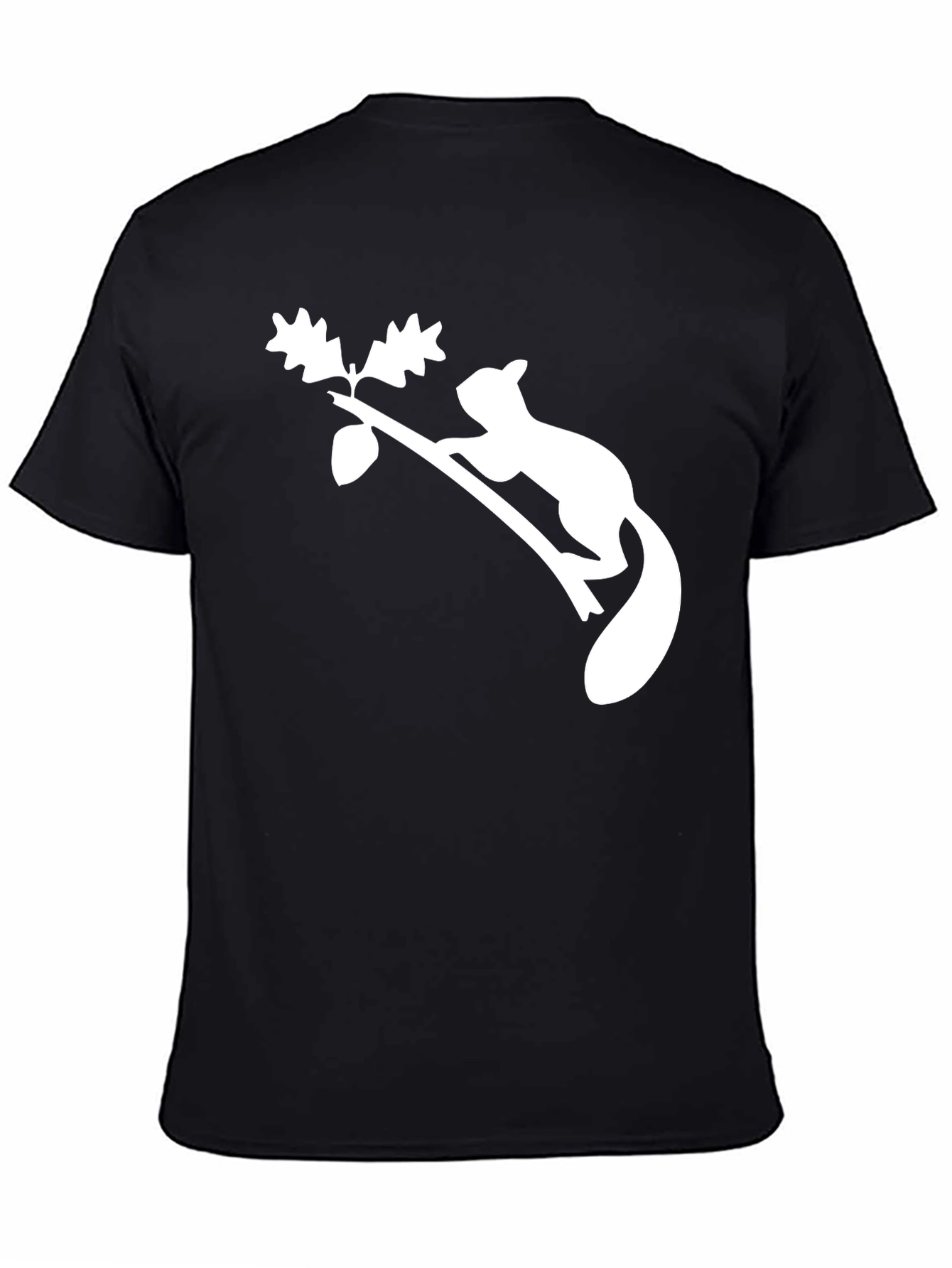 Squirrel on Oak Branch Graphic Tee