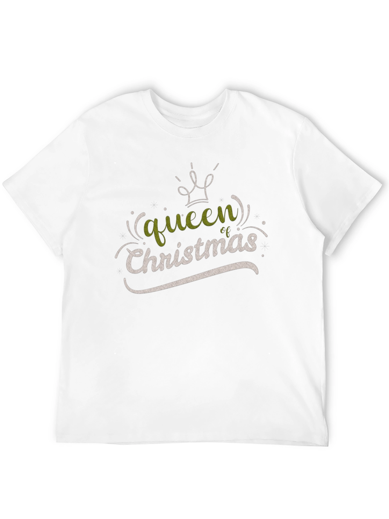 Queen of Christmas Graphic Tee - Holiday Cheer