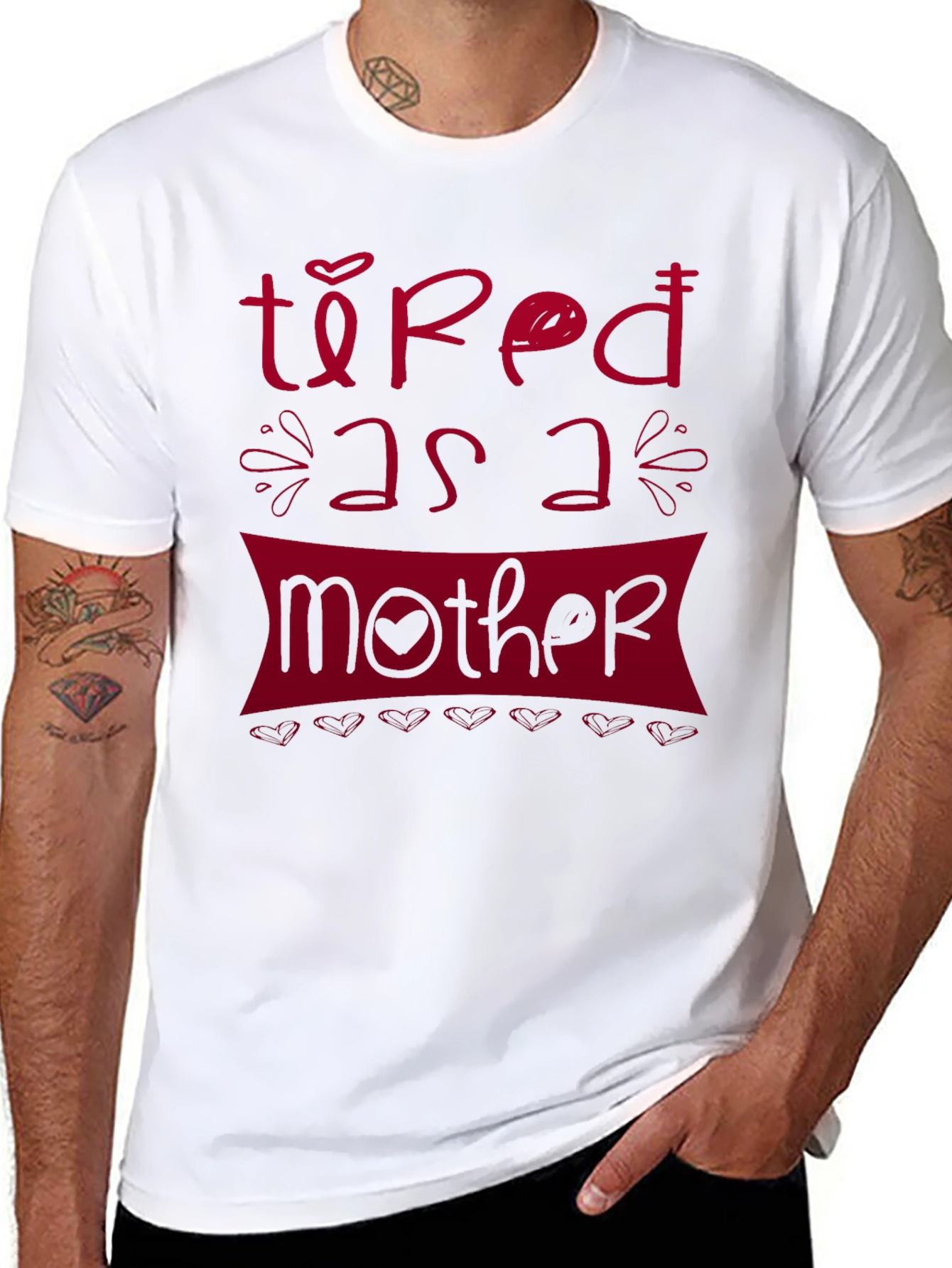 Tired As A Mother Graphic T-Shirt - Unisex