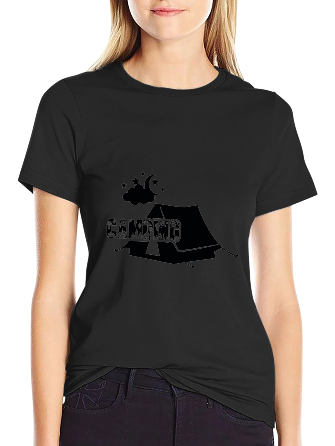 Camping Tent Graphic T-Shirt - Adventure Ready Tee
