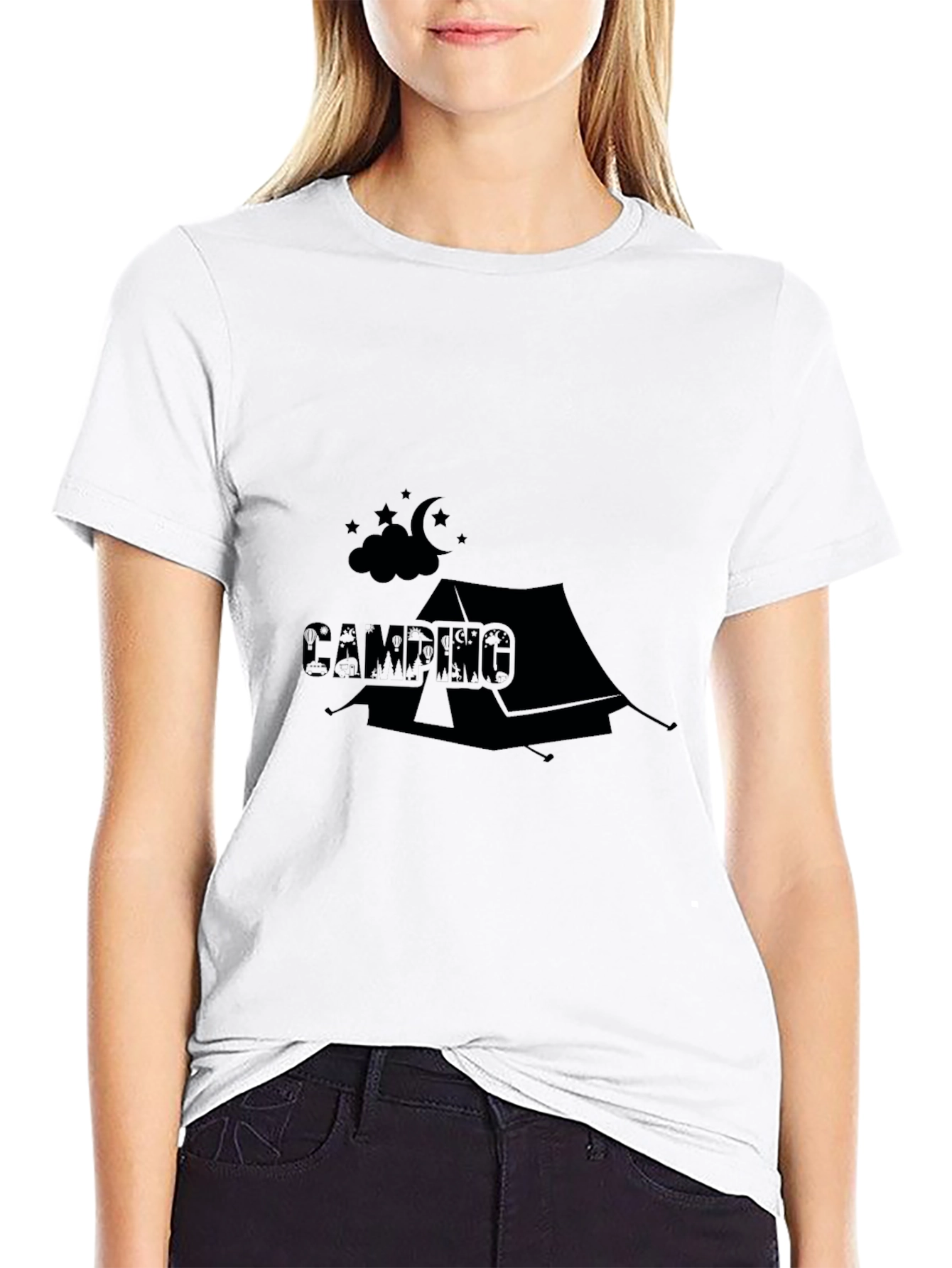 Camping Tent Graphic T-Shirt - Adventure Ready Tee