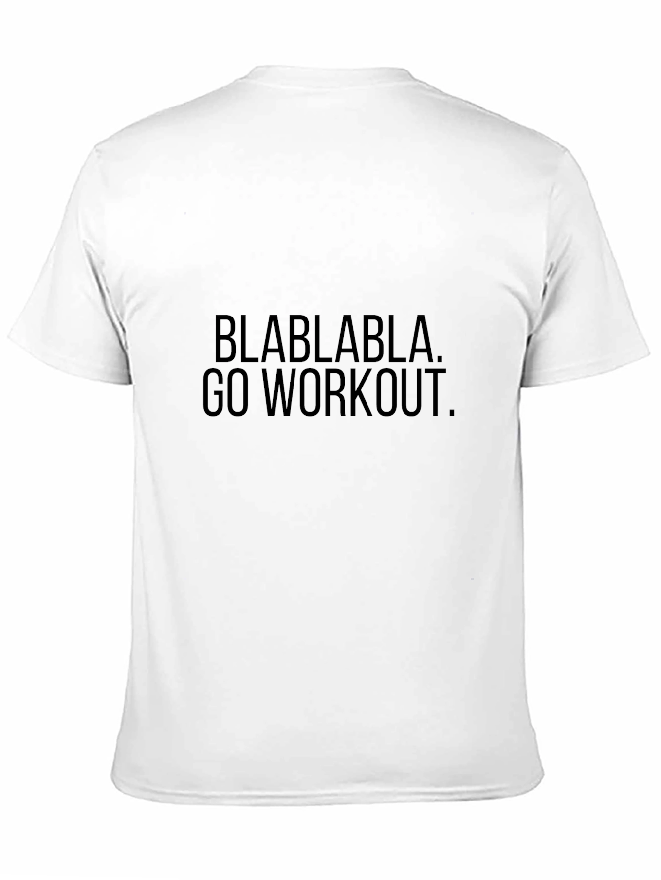 Blablabla Go Workout Black T-Shirt