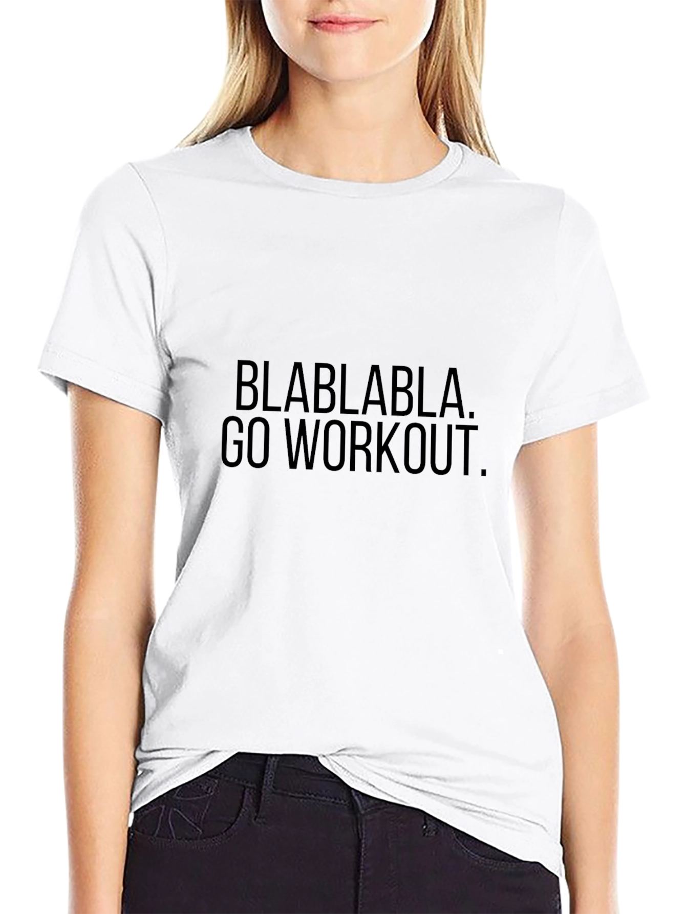 Blablabla Go Workout Black T-Shirt