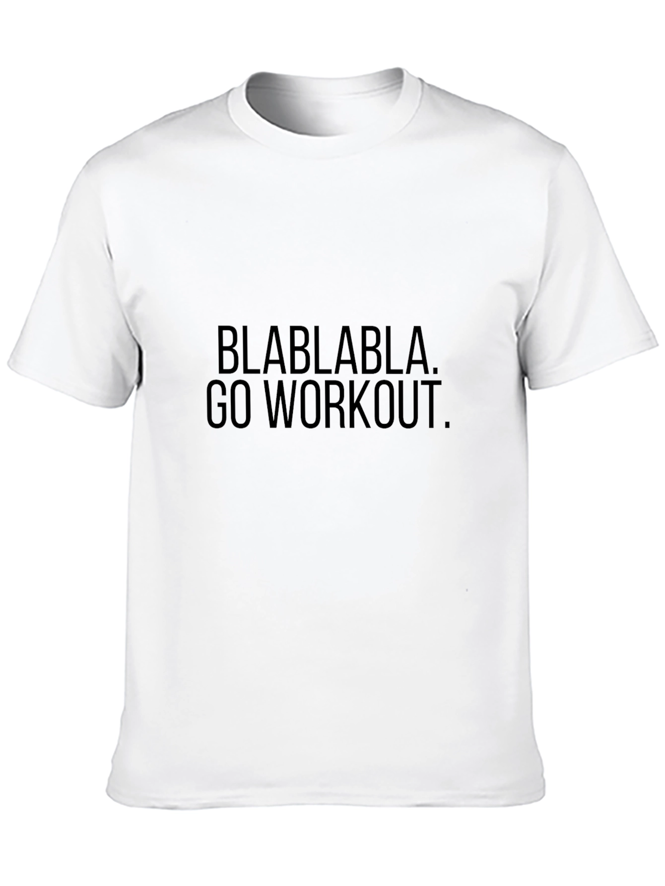 Blablabla Go Workout Black T-Shirt