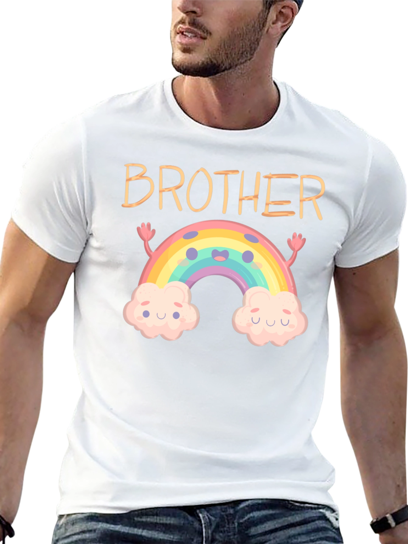 Brother Rainbow Cute T-Shirt