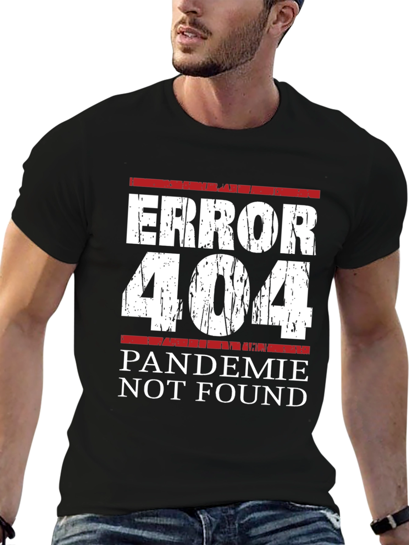 Error 404 Pandemic Not Found Graphic Tee