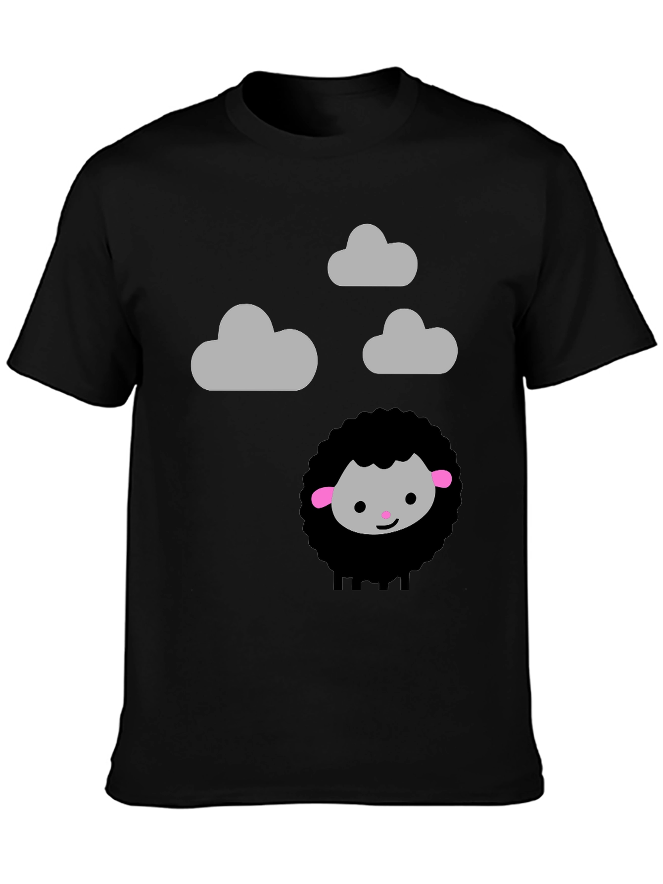 Black Sheep & Clouds Graphic Tee