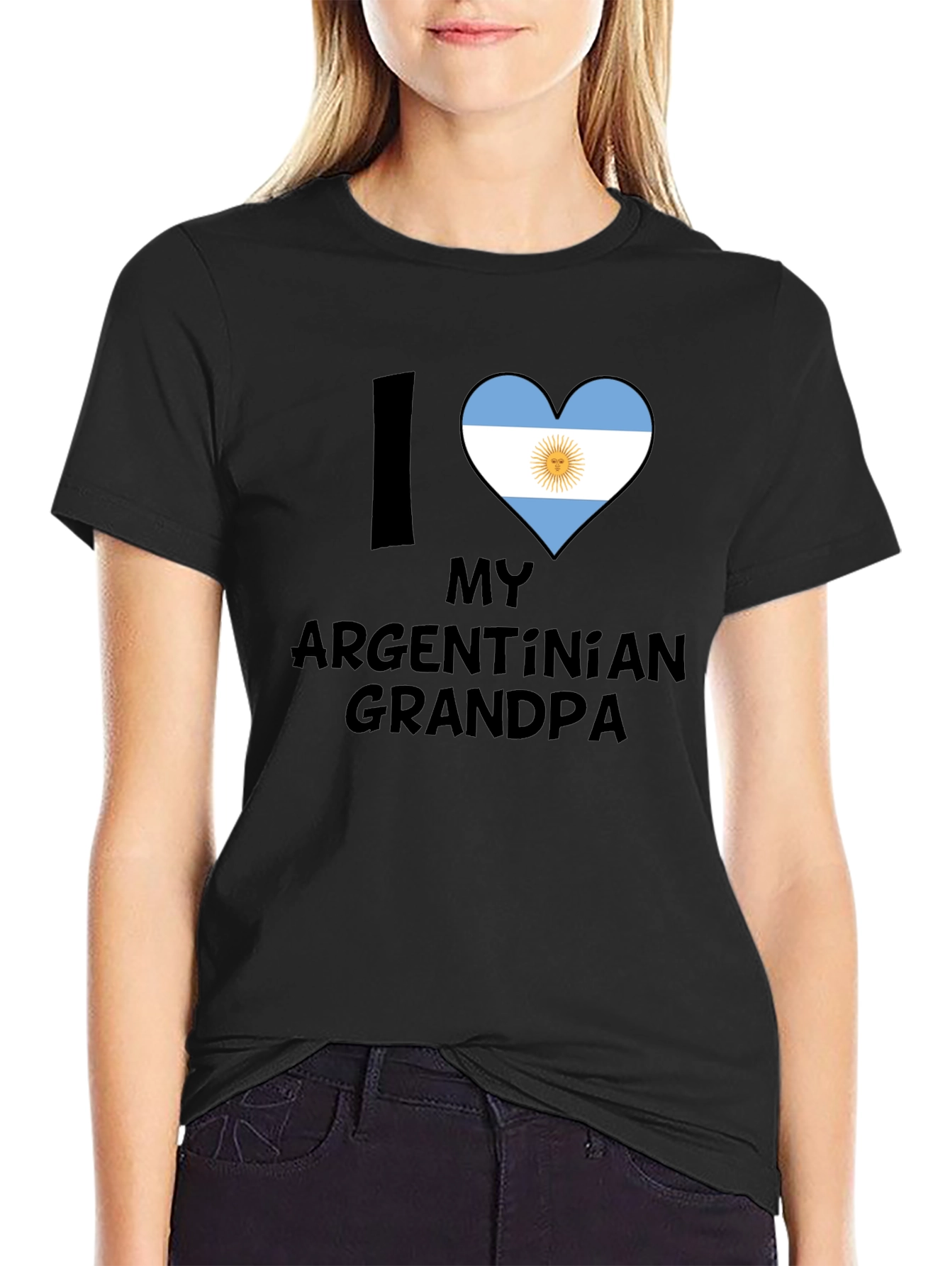 I Love My Argentinian Grandpa T-Shirt