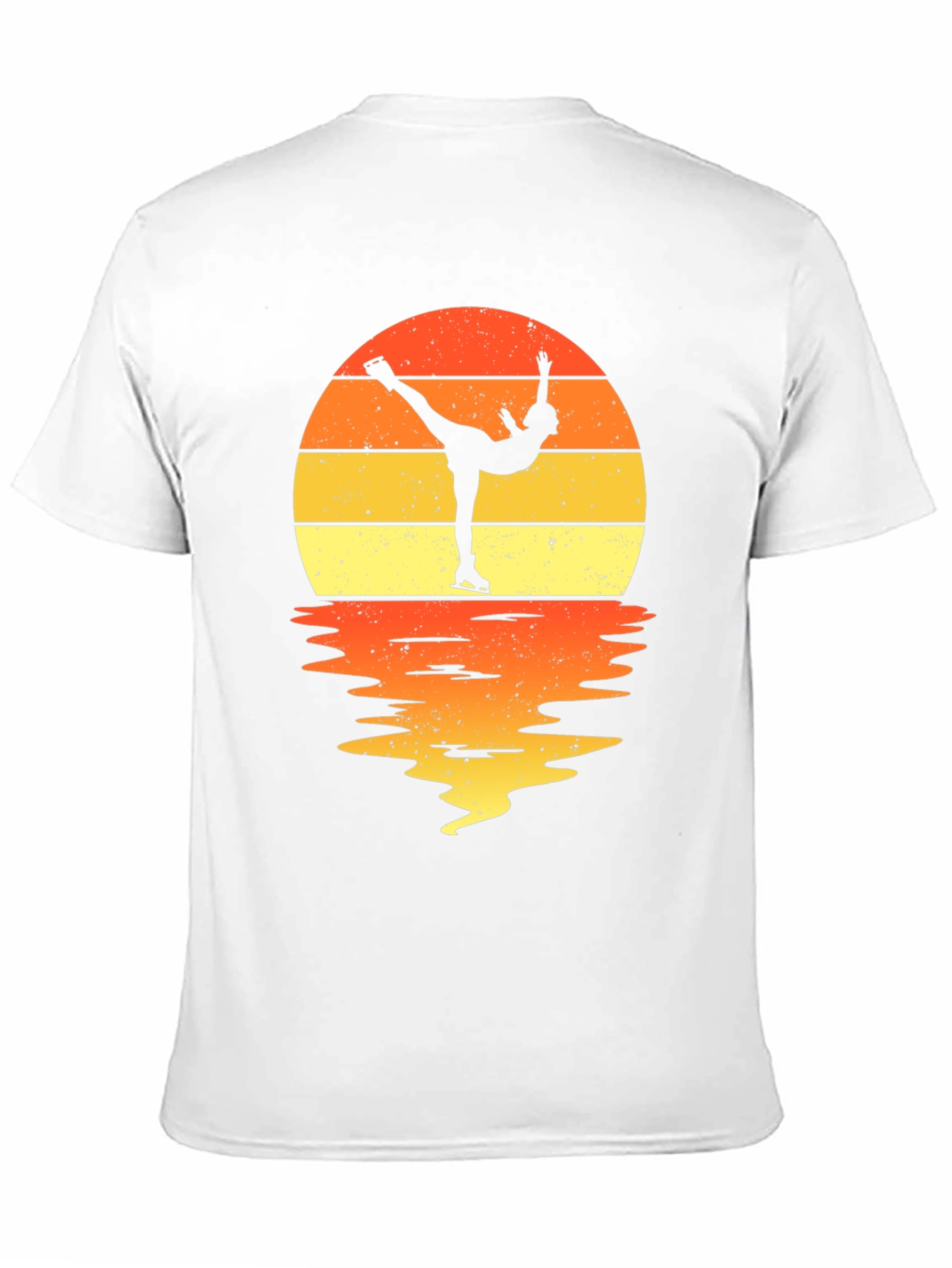 Figure Skater Sunset Graphic Tee