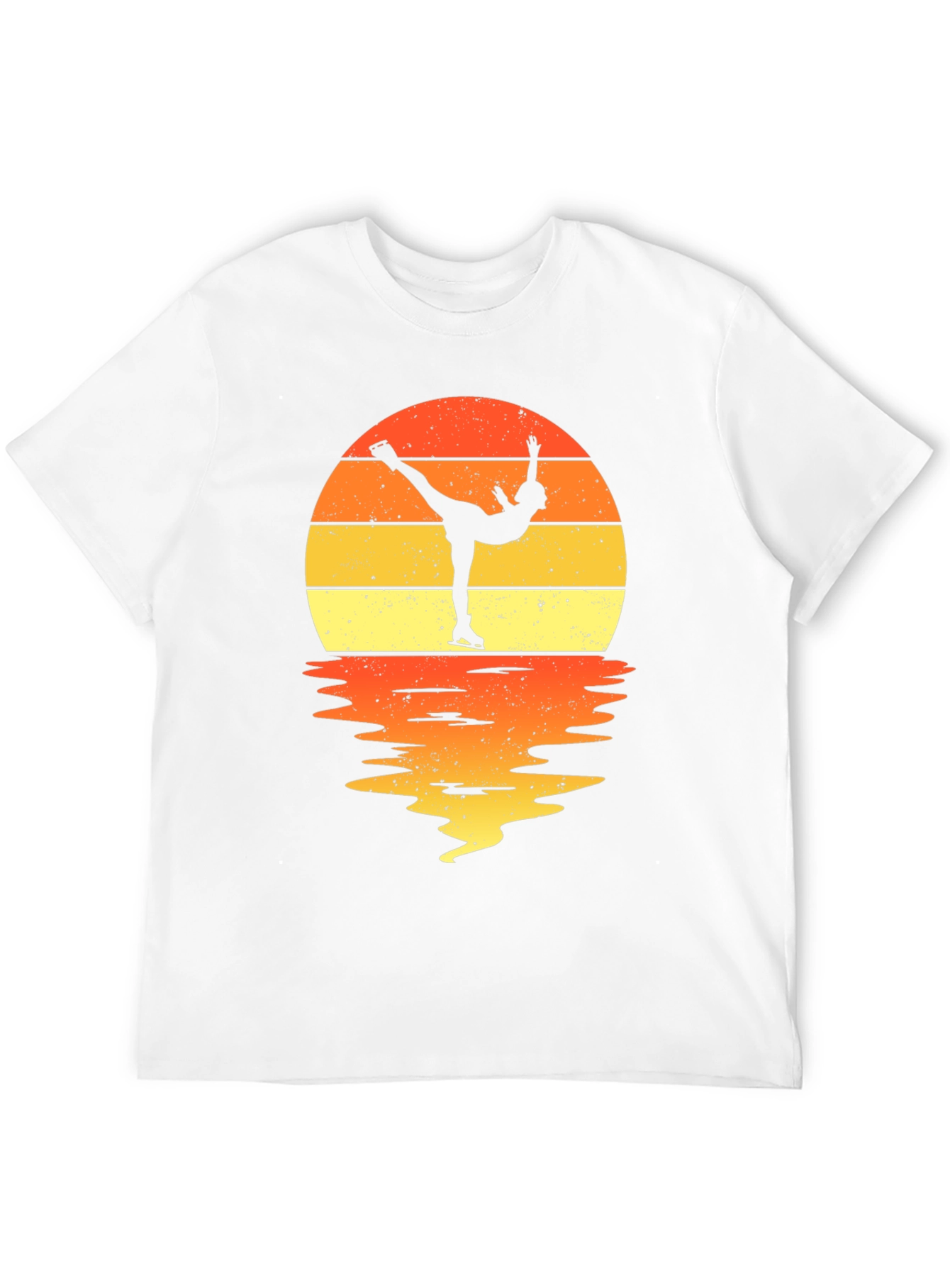 Figure Skater Sunset Graphic Tee