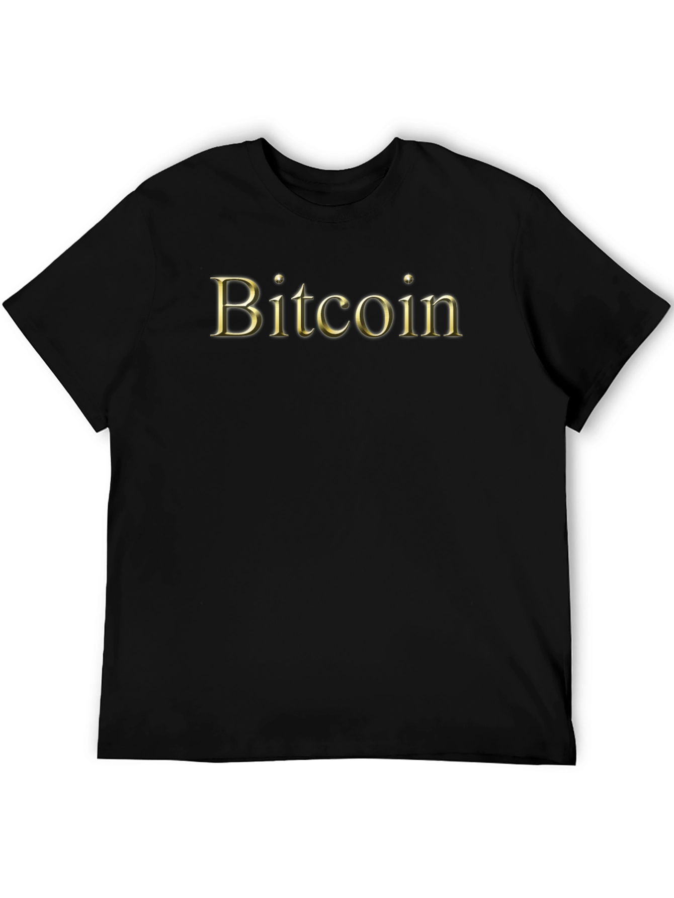Bitcoin Graphic Tee - Black Crypto T-Shirt
