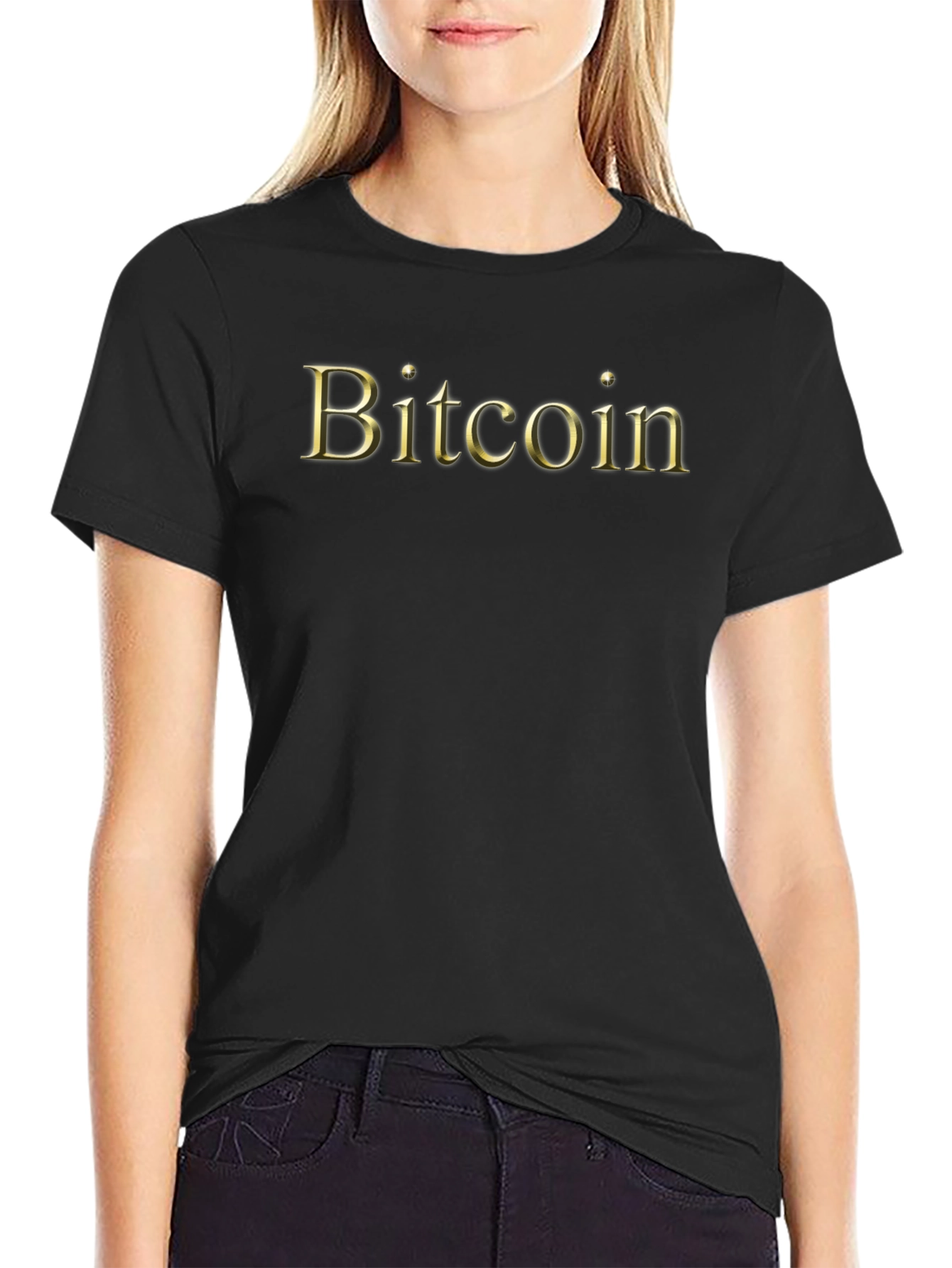 Bitcoin Graphic Tee - Black Crypto T-Shirt