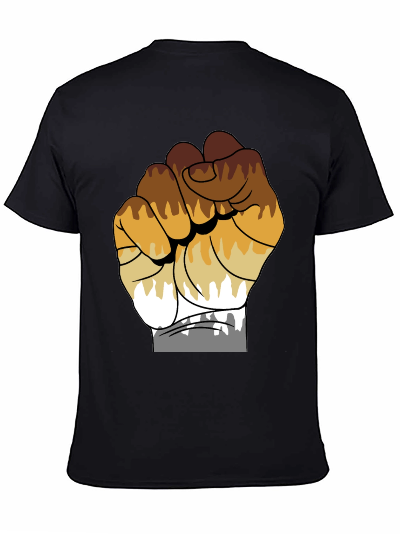 Bear Brotherhood T-Shirt - Unity Fist Design