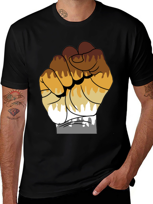 Bear Brotherhood T-Shirt - Unity Fist Design