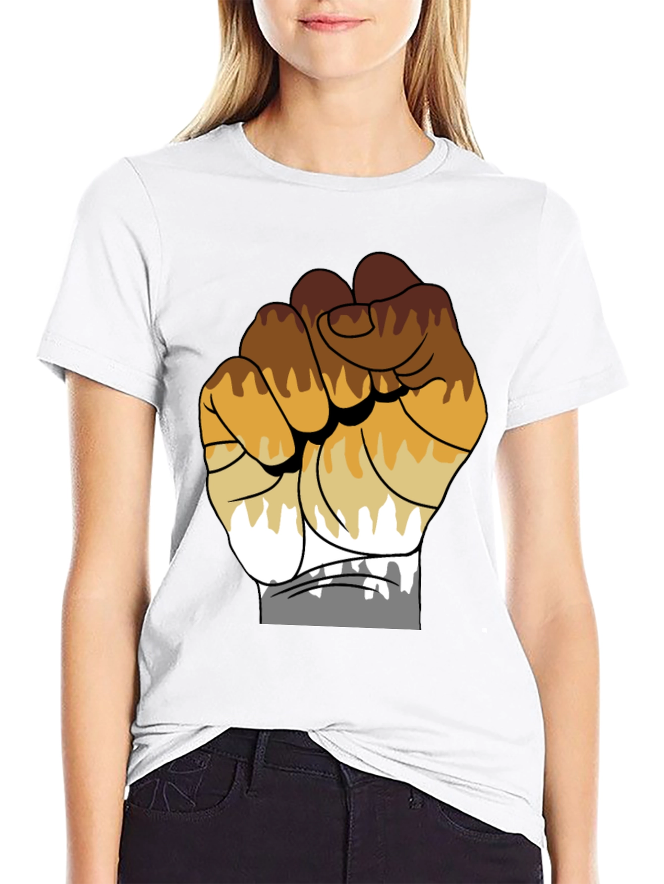 Bear Brotherhood T-Shirt - Unity Fist Design