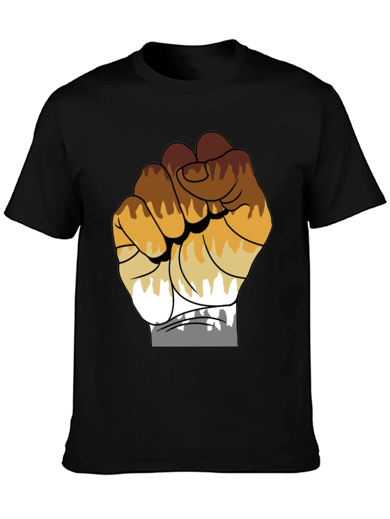 Bear Brotherhood T-Shirt - Unity Fist Design