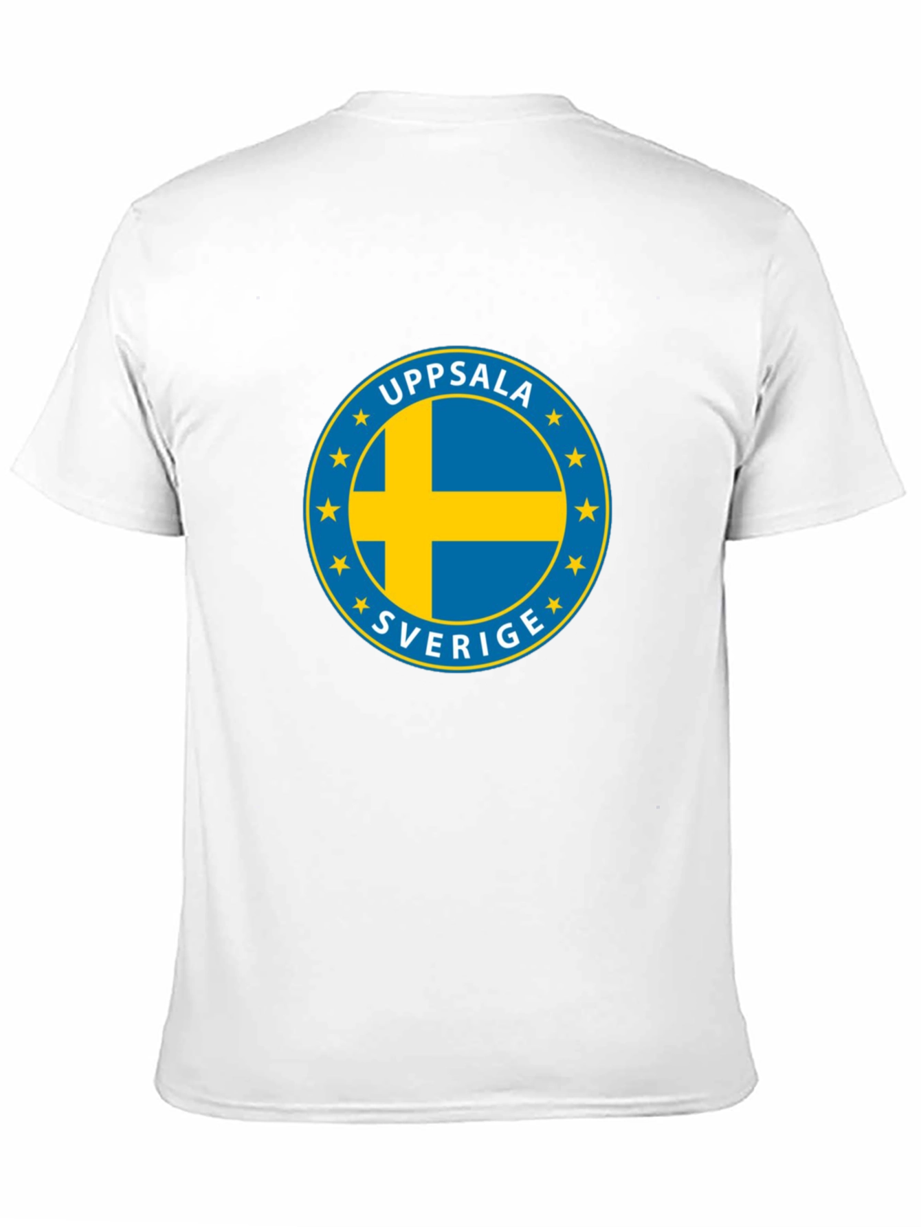 Uppsala Sverige Sweden Flag T-Shirt