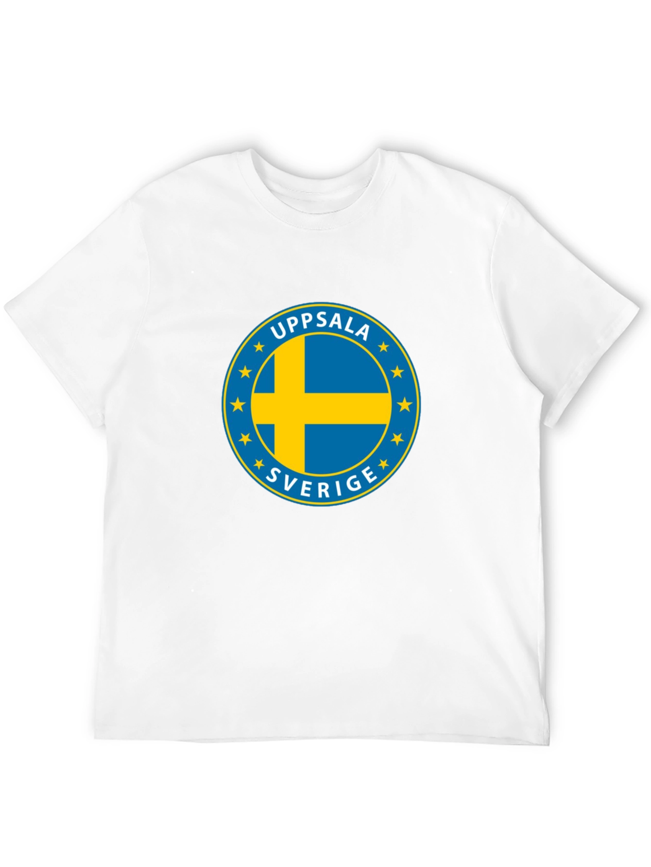 Uppsala Sverige Sweden Flag T-Shirt
