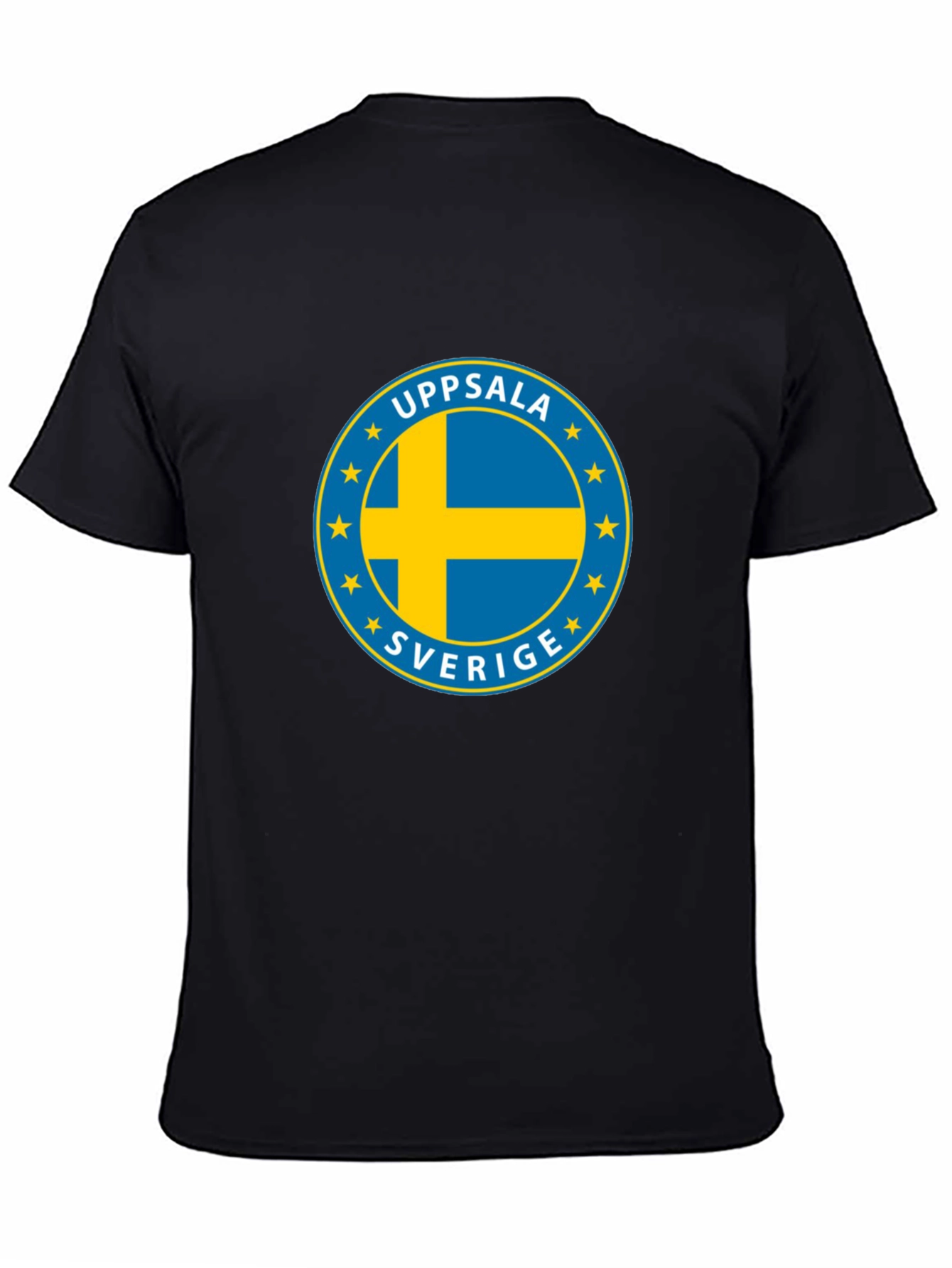 Uppsala Sverige Sweden Flag T-Shirt