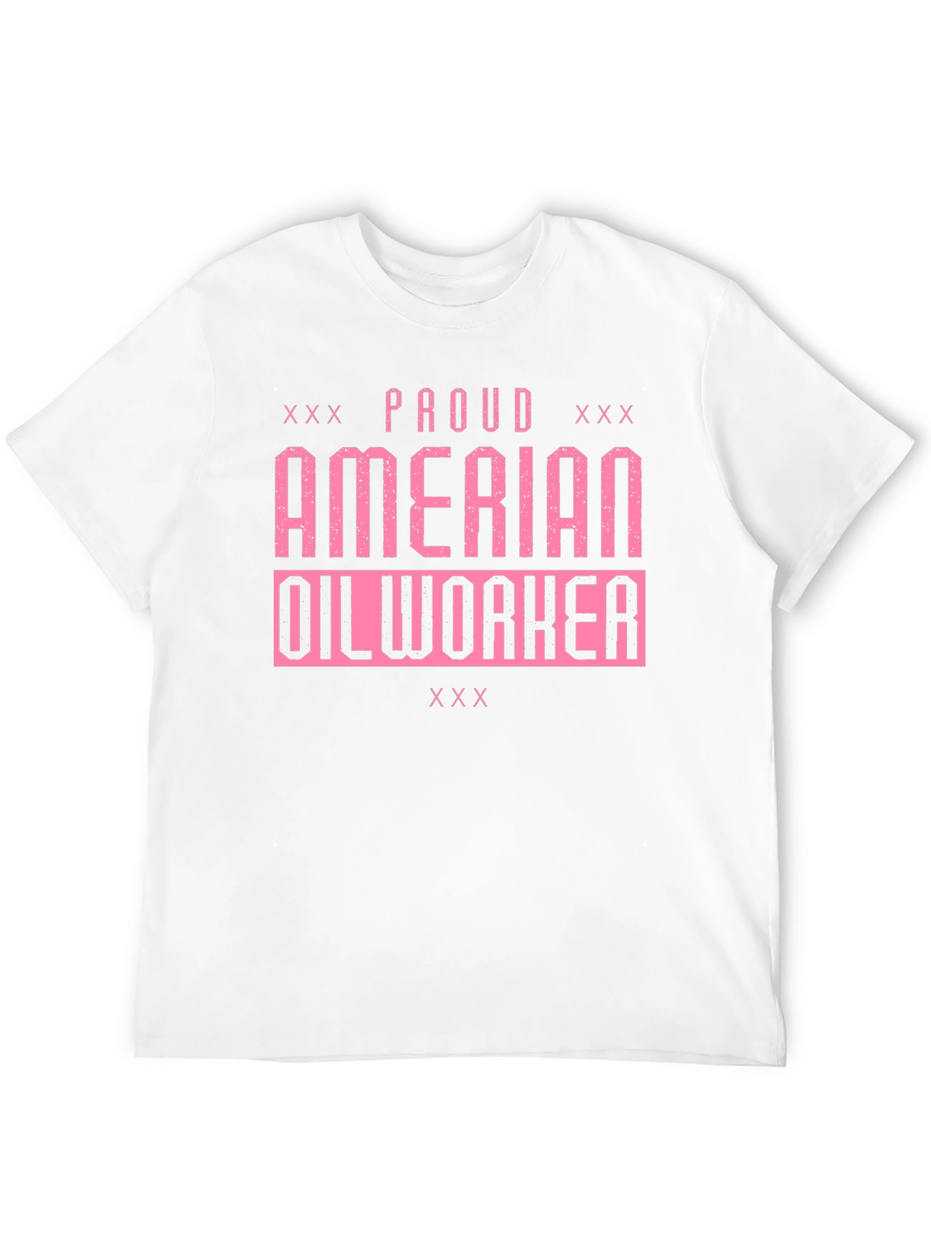 Proud American Oil Worker Graphic T-Shirt