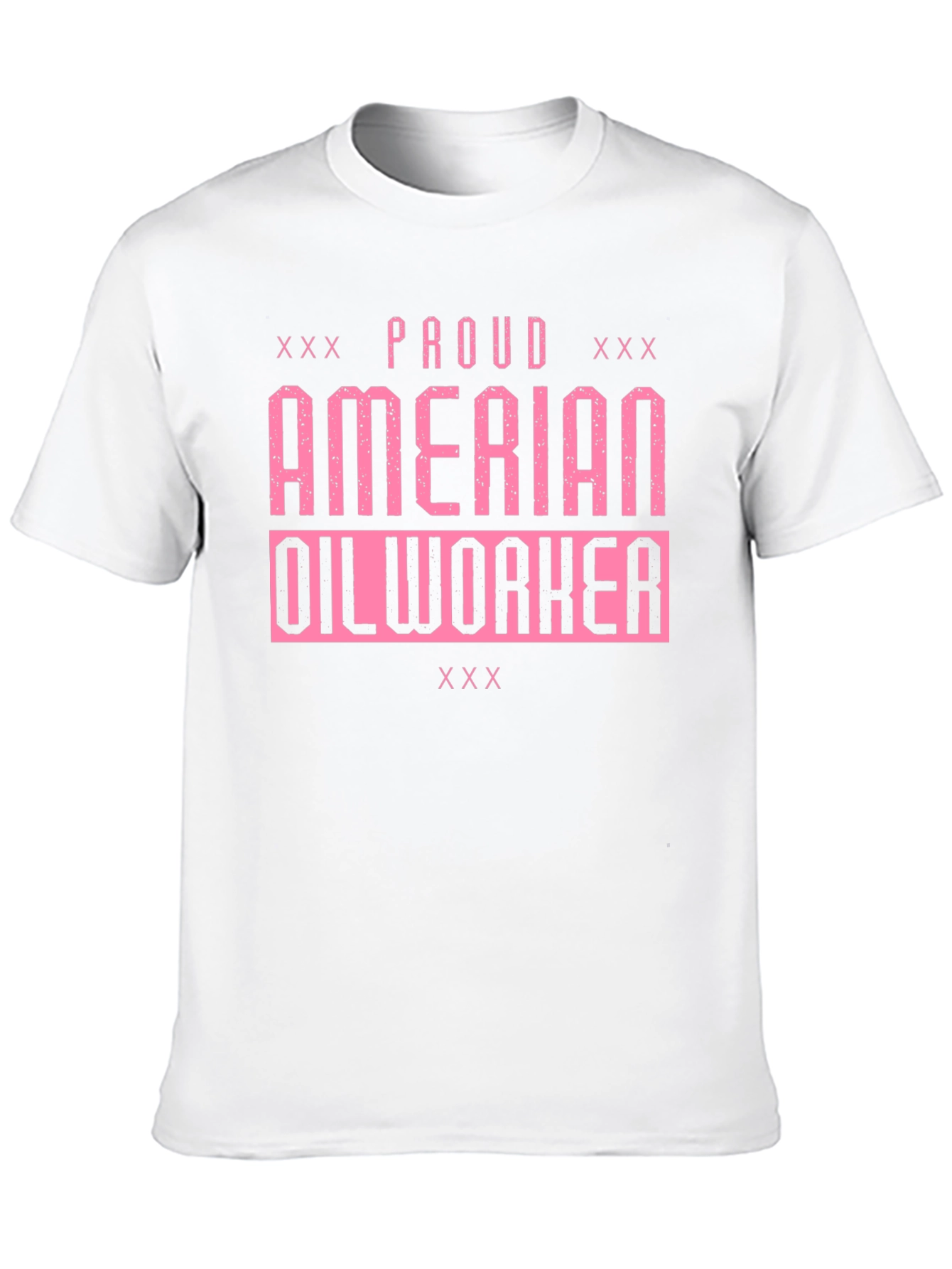 Proud American Oil Worker Graphic T-Shirt