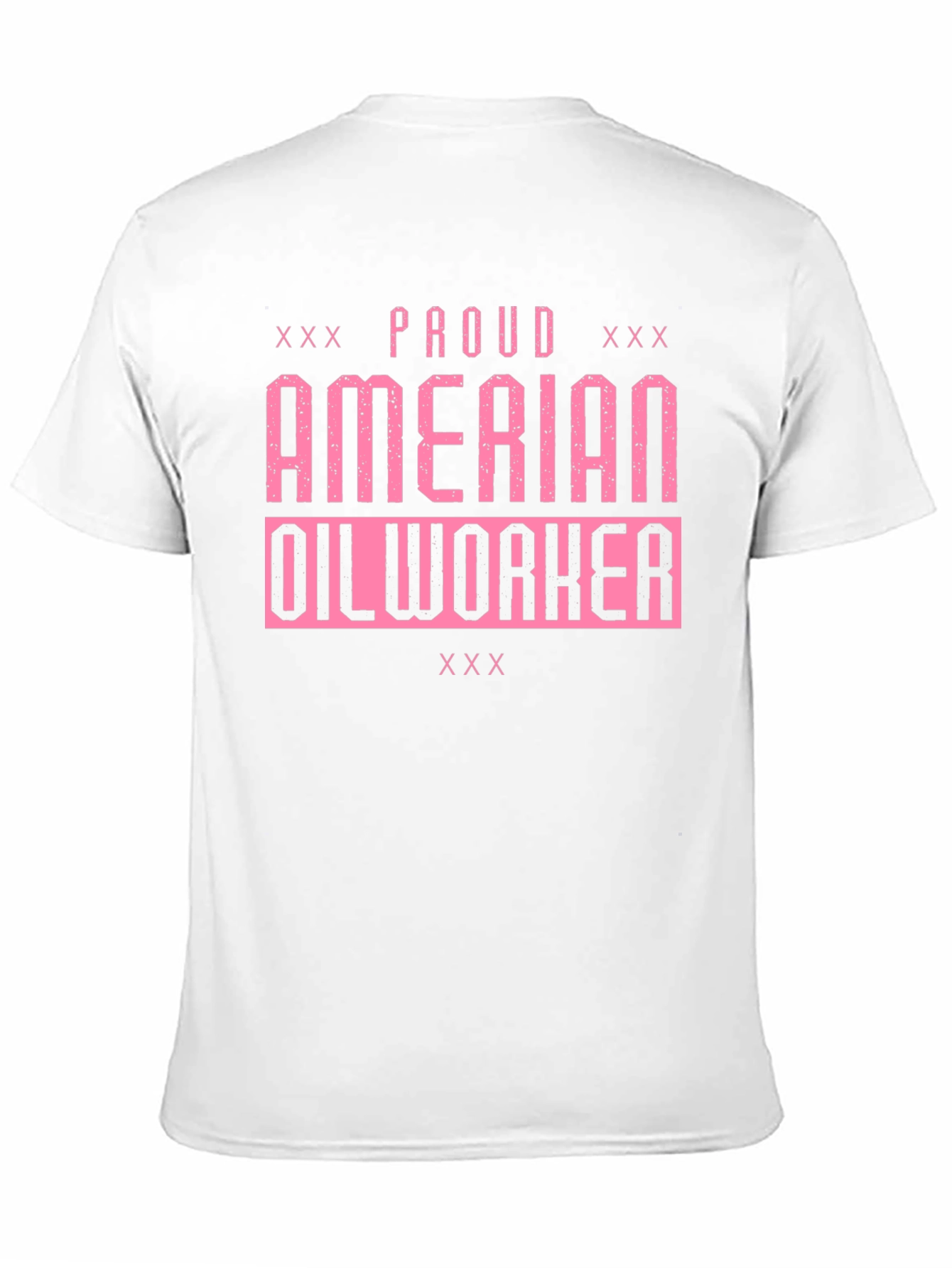 Proud American Oil Worker Graphic T-Shirt