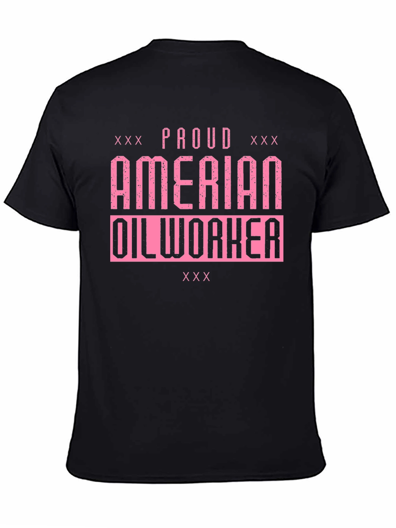Proud American Oil Worker Graphic T-Shirt