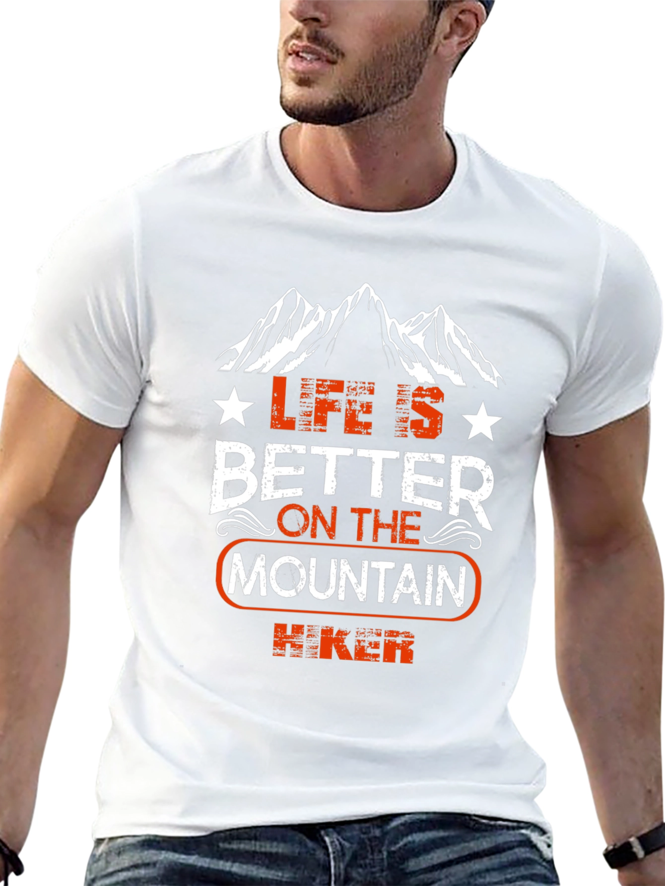 Life is Better on the Mountain Hiker T-Shirt