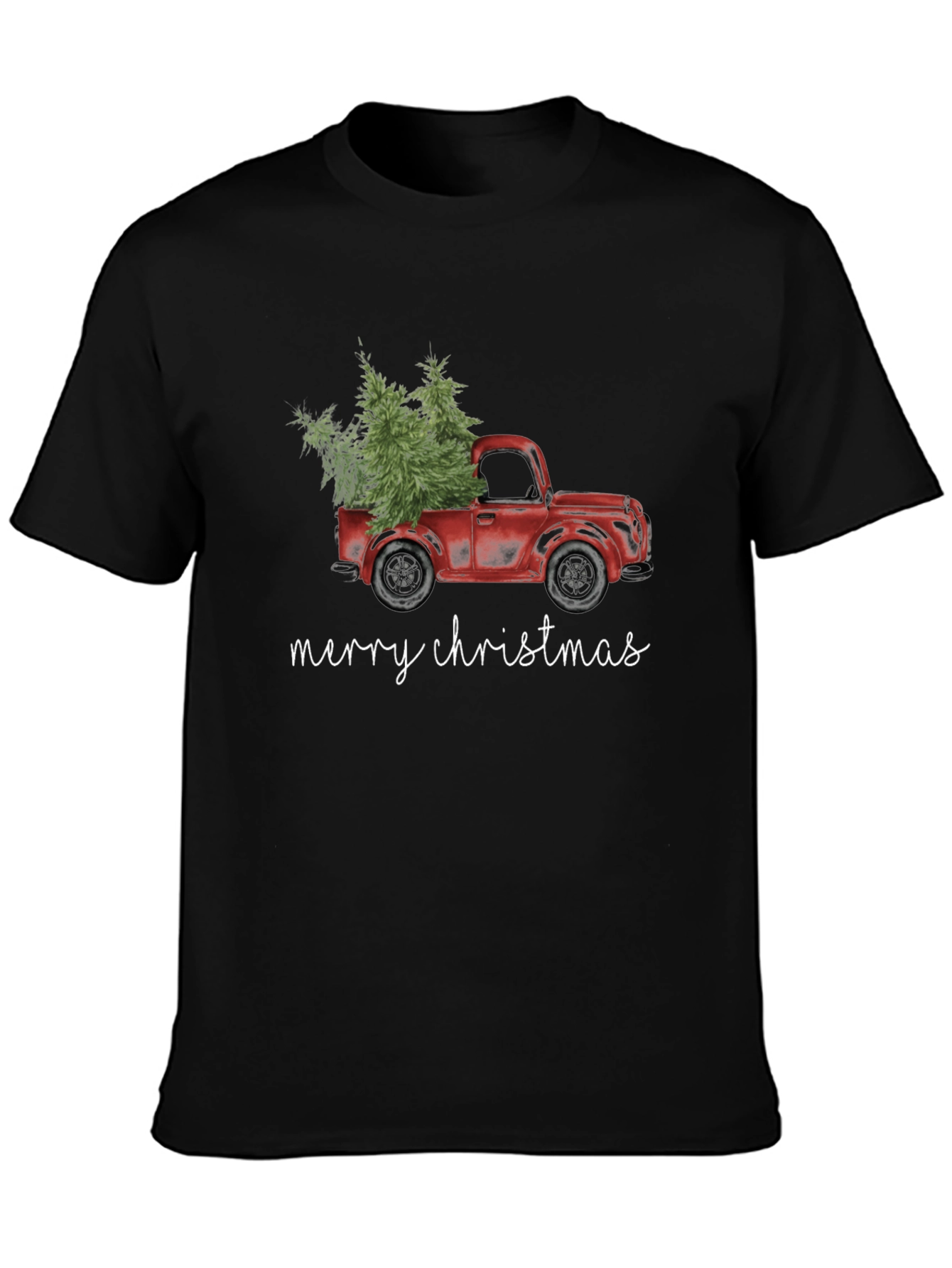 Merry Christmas Truck T-Shirt