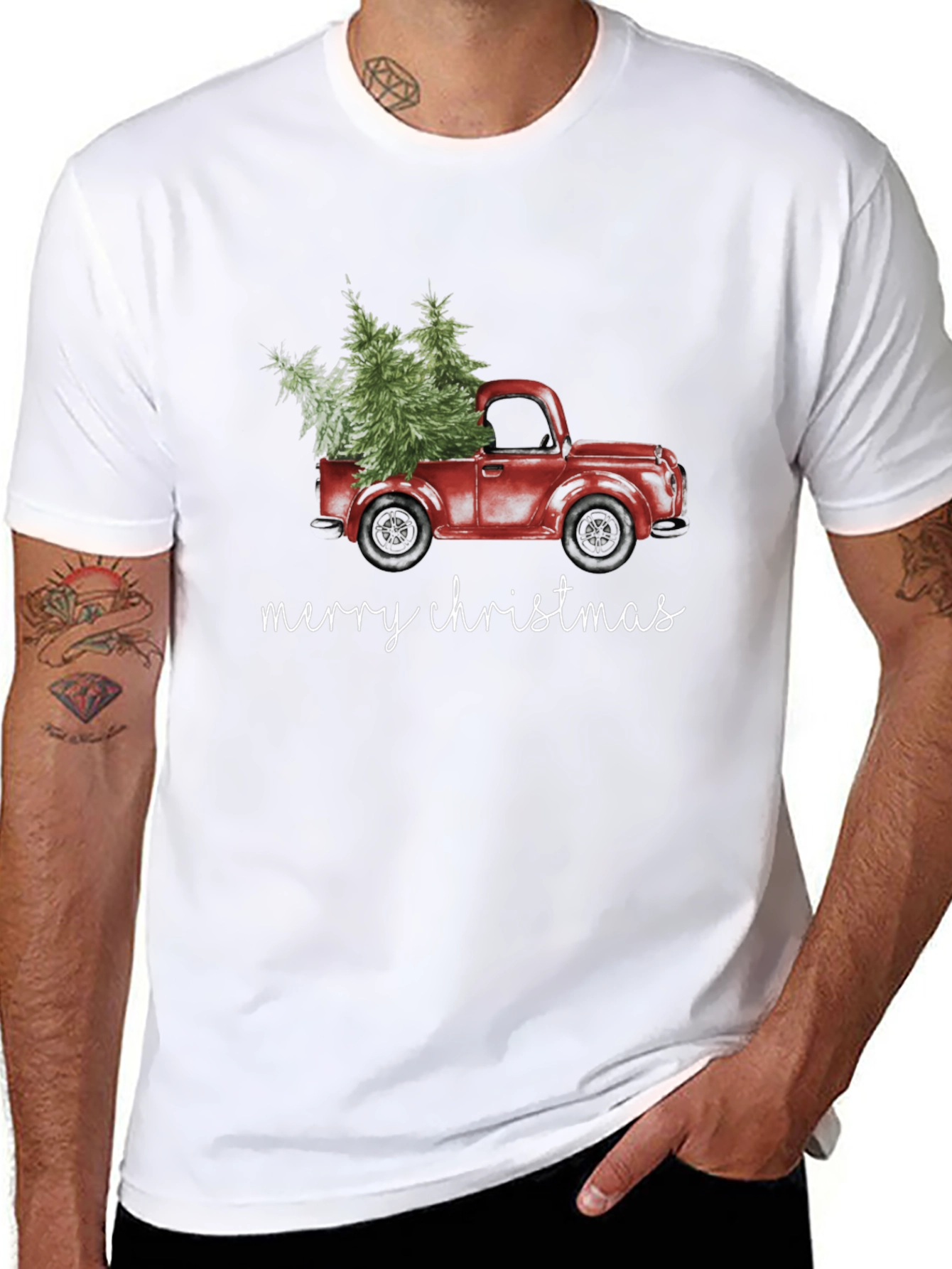 Merry Christmas Truck T-Shirt