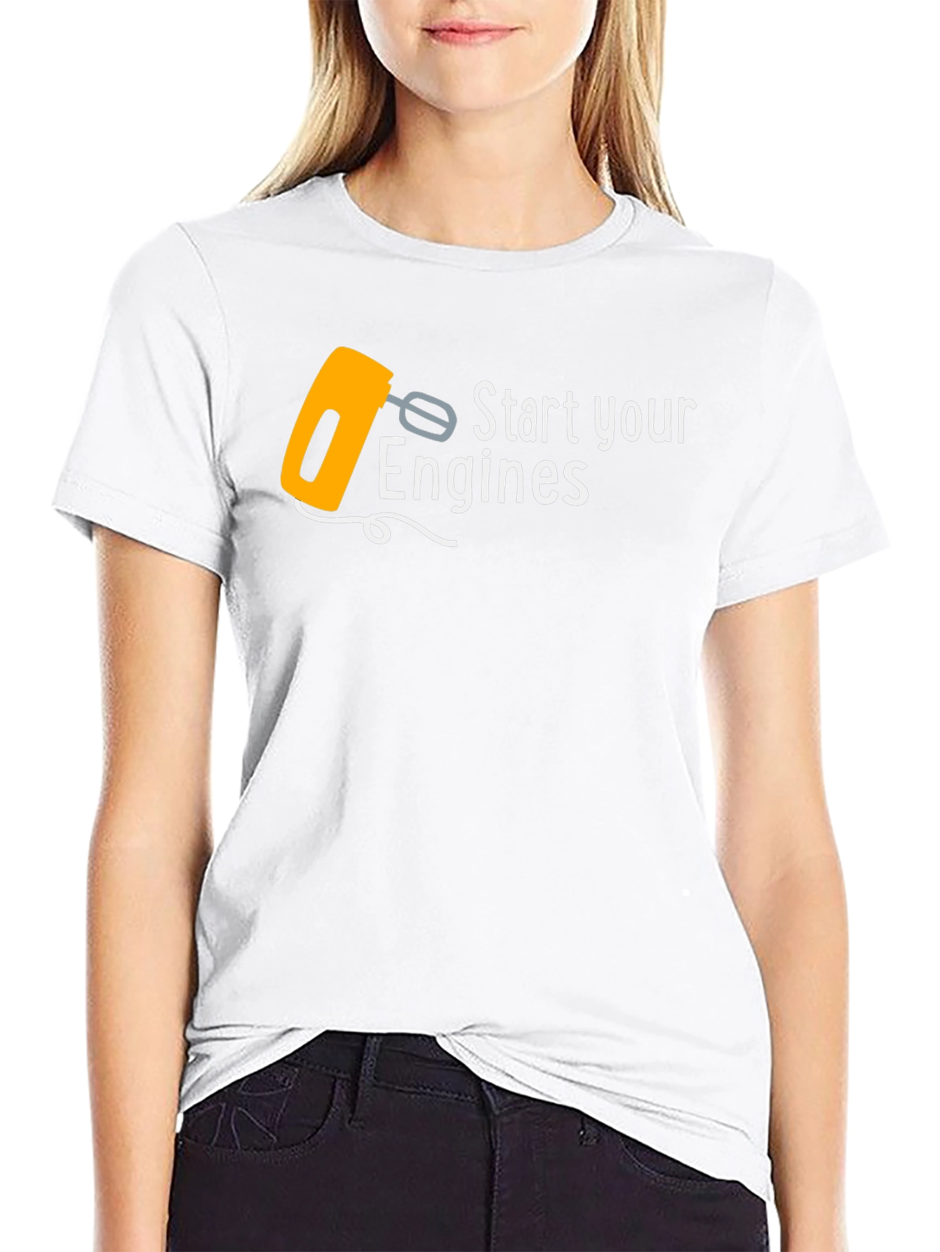 Start Your Engines Funny Mixer T-Shirt
