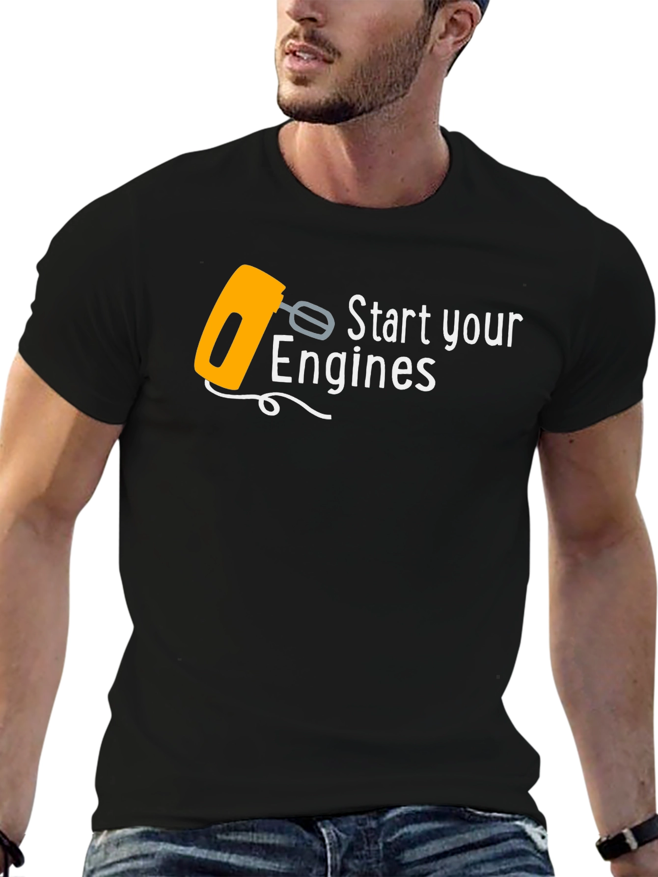 Start Your Engines Funny Mixer T-Shirt