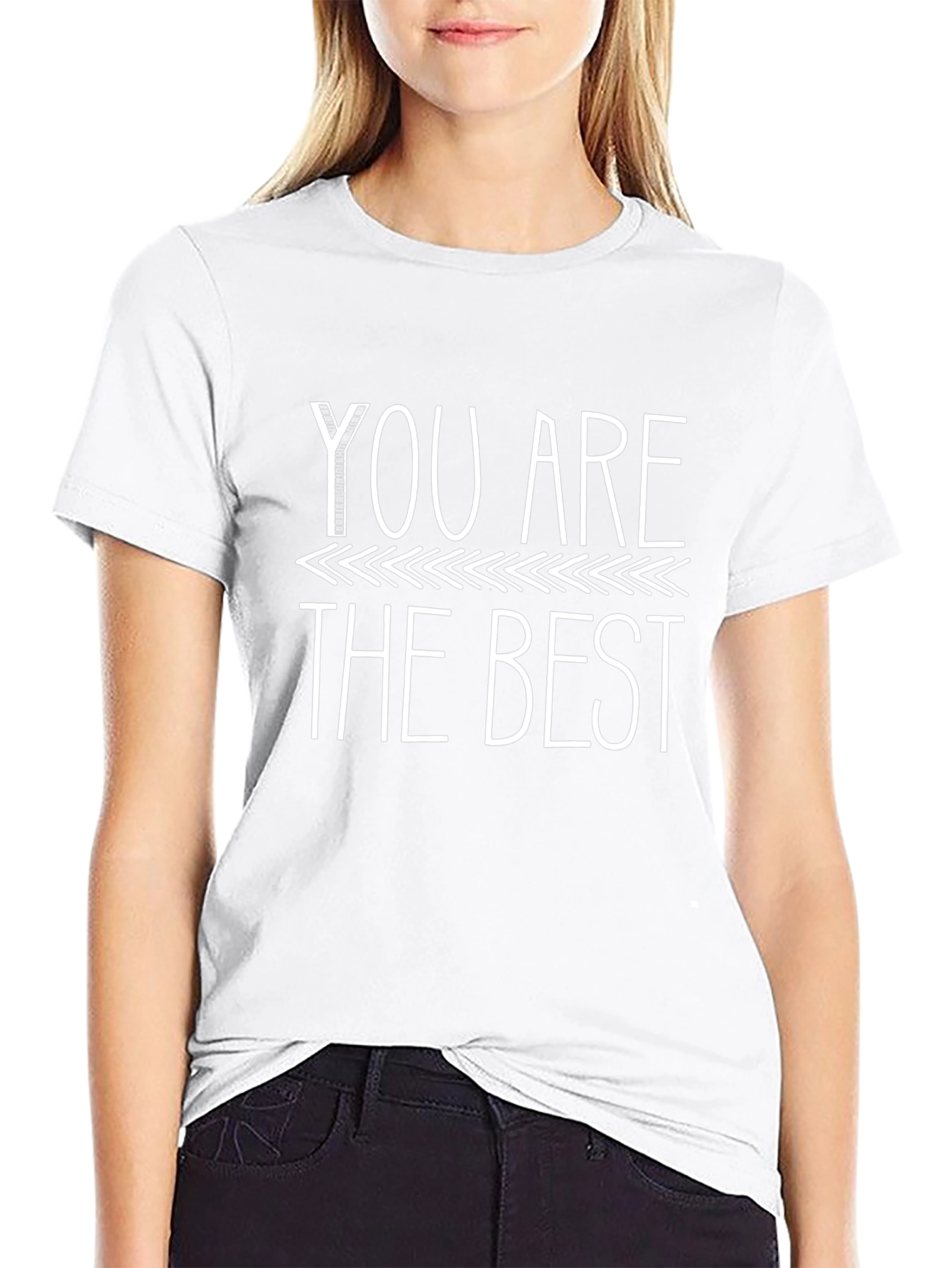 You Are The Best Graphic T-Shirt - Black