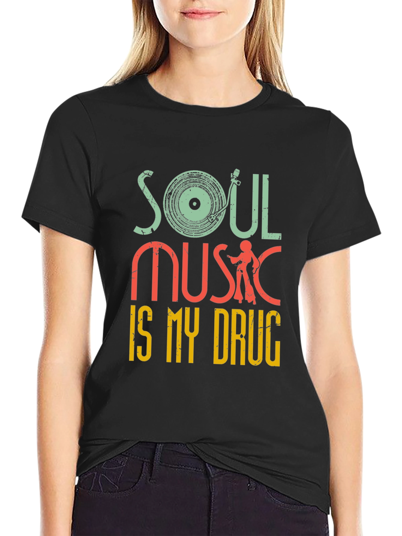 Soul Music is My Drug Graphic T-Shirt