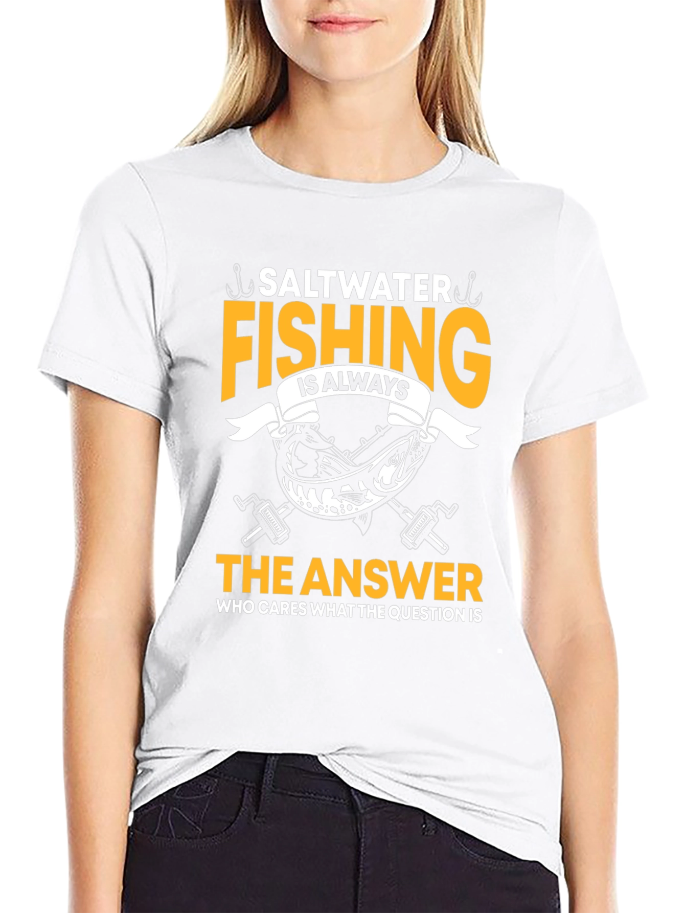 Saltwater Fishing T-Shirt - Always the Answer