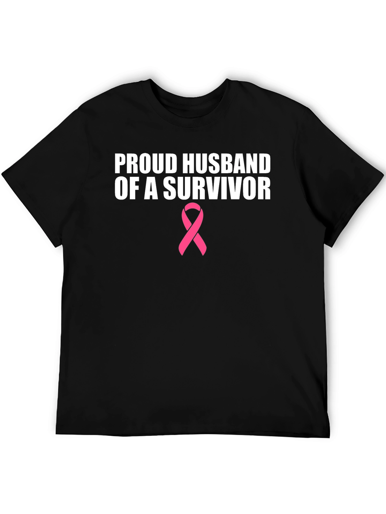 Proud Husband Survivor Ribbon T-Shirt