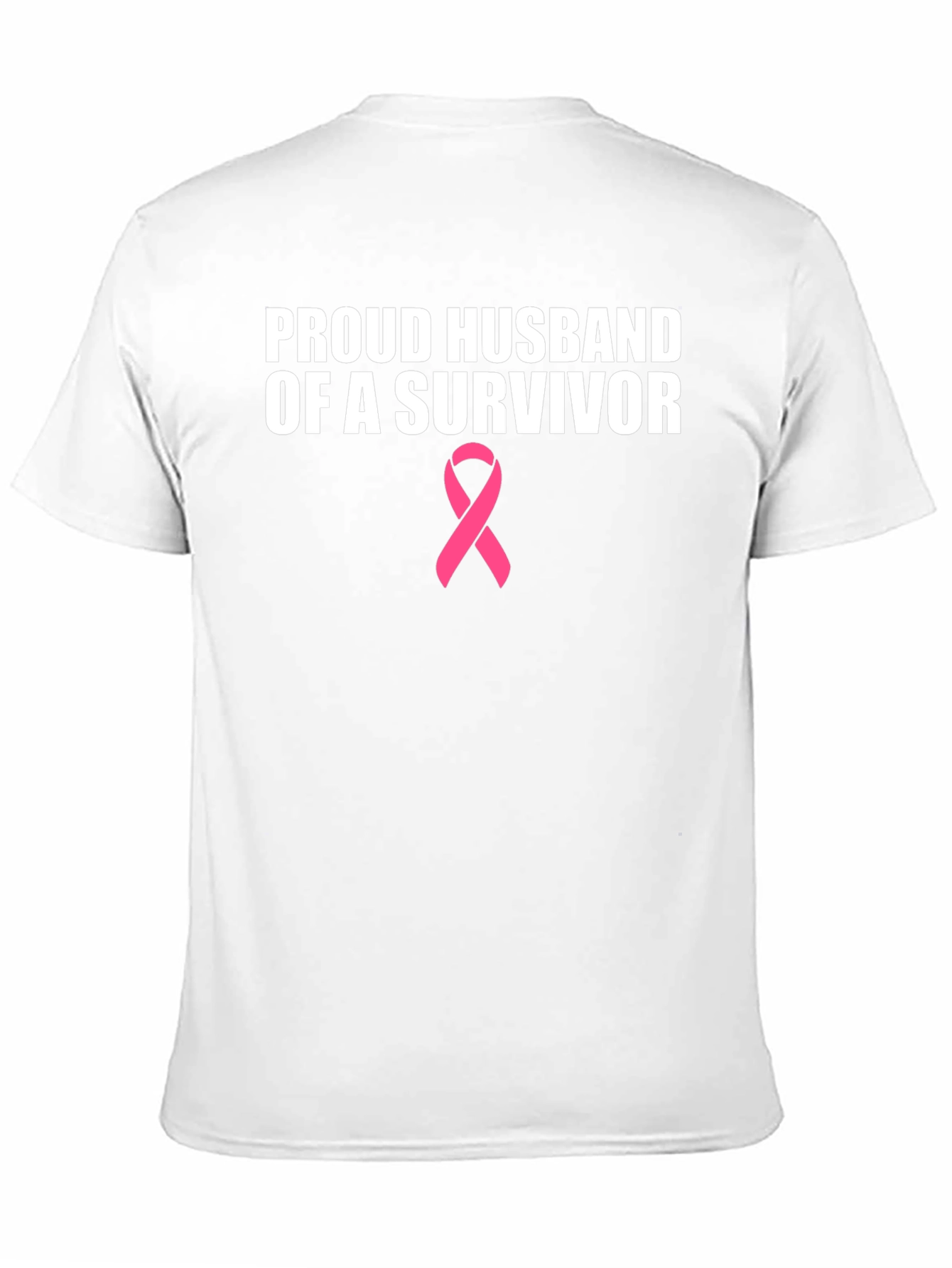 Proud Husband Survivor Ribbon T-Shirt