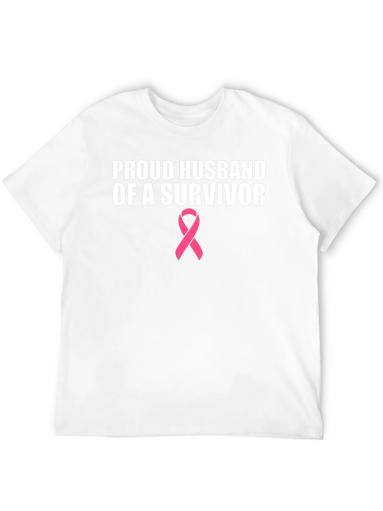 Proud Husband Survivor Ribbon T-Shirt
