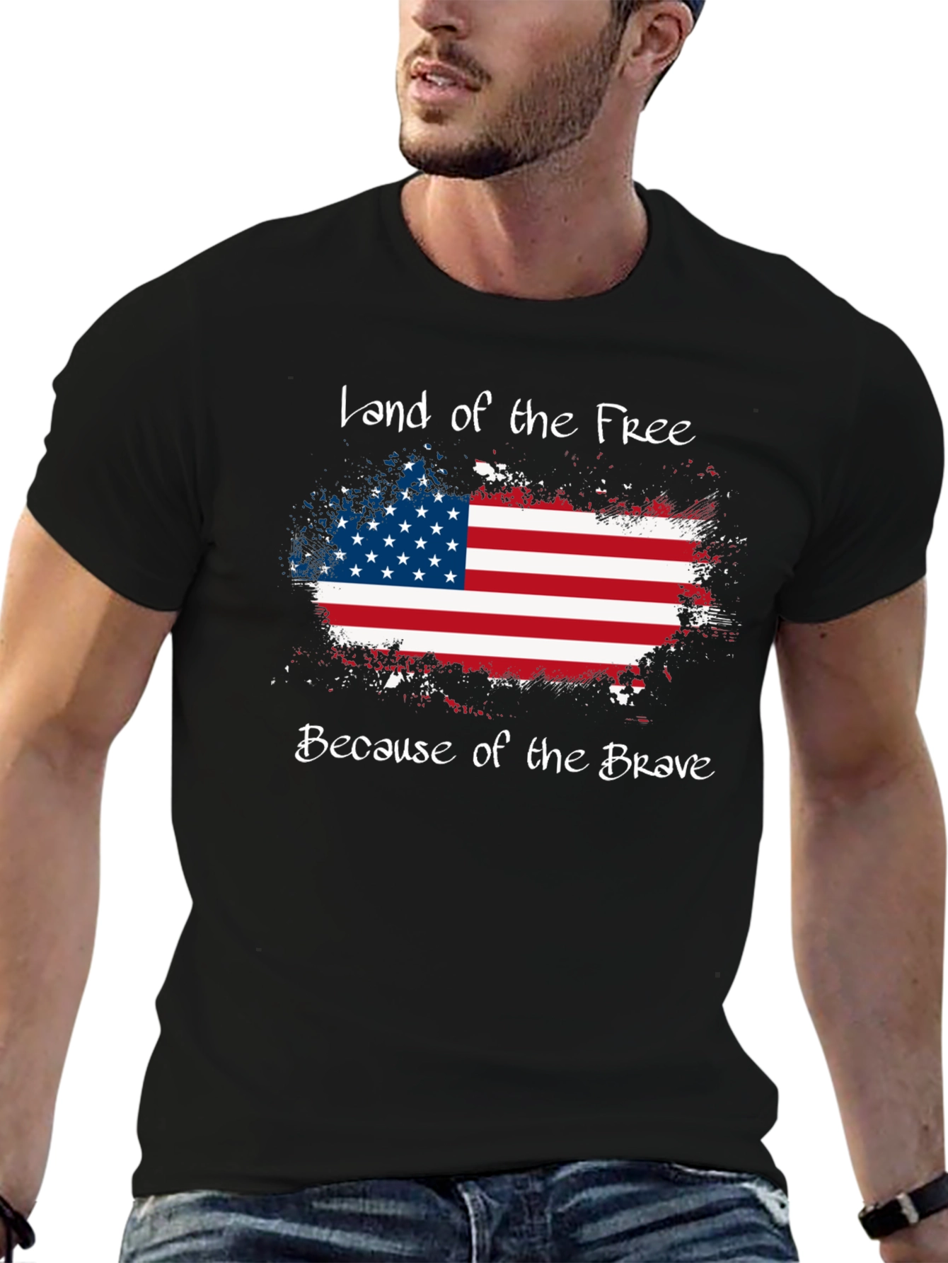 Land of the Free Graphic T-Shirt