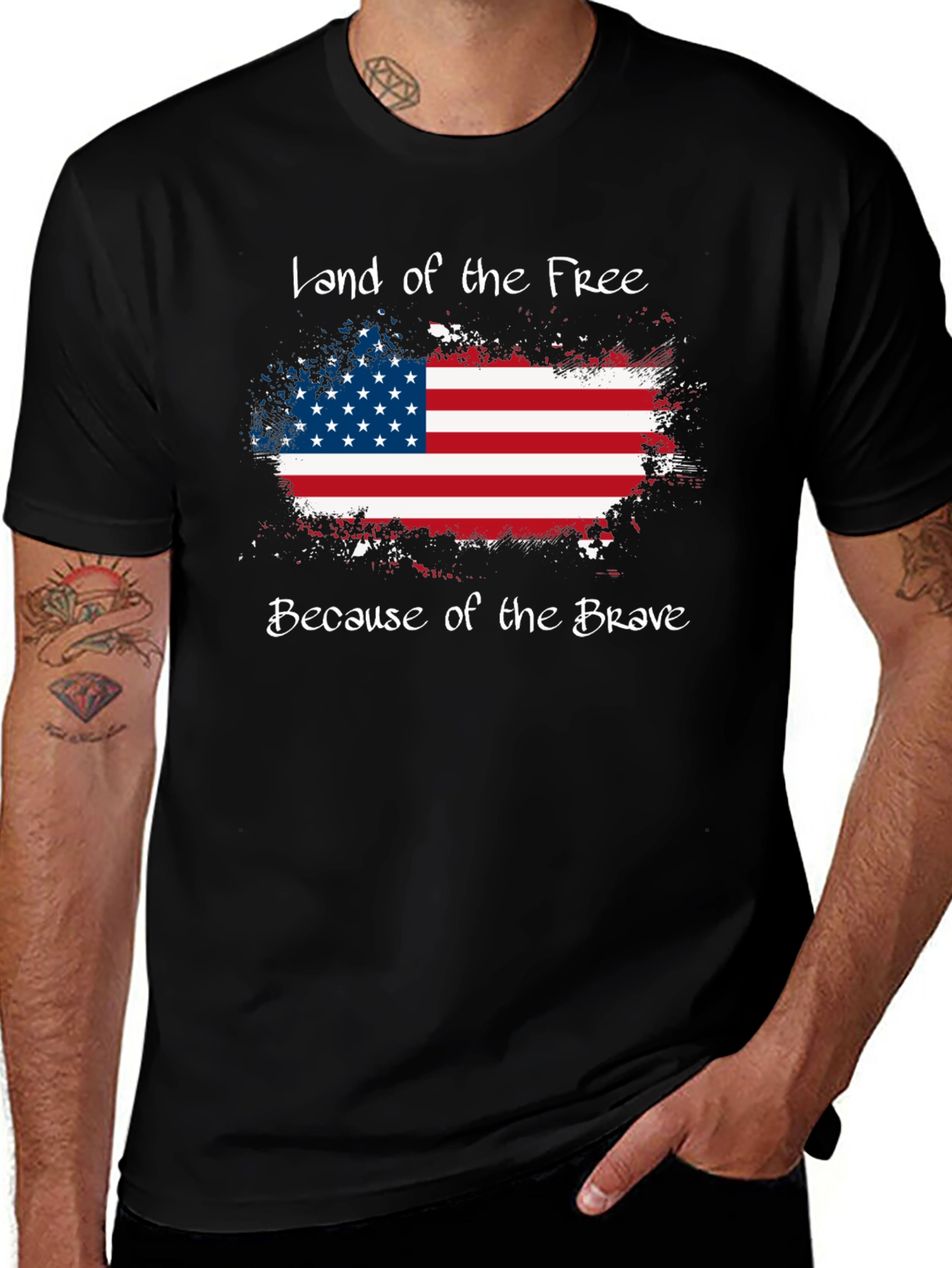 Land of the Free Graphic T-Shirt