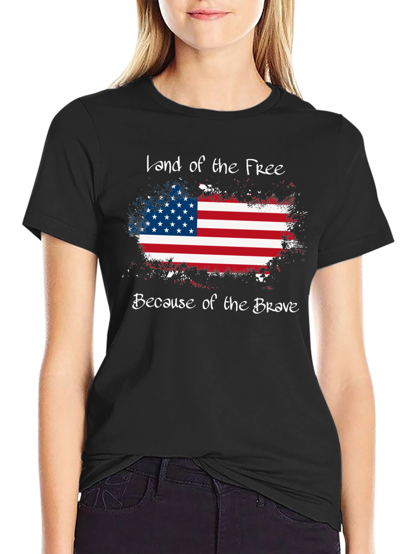 Land of the Free Graphic T-Shirt