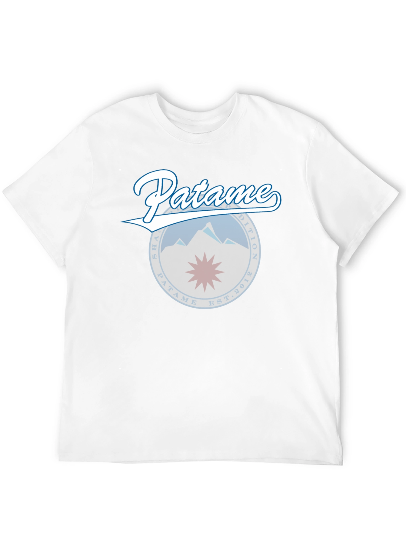 Patame Graphic Tee - Black Cotton Blend