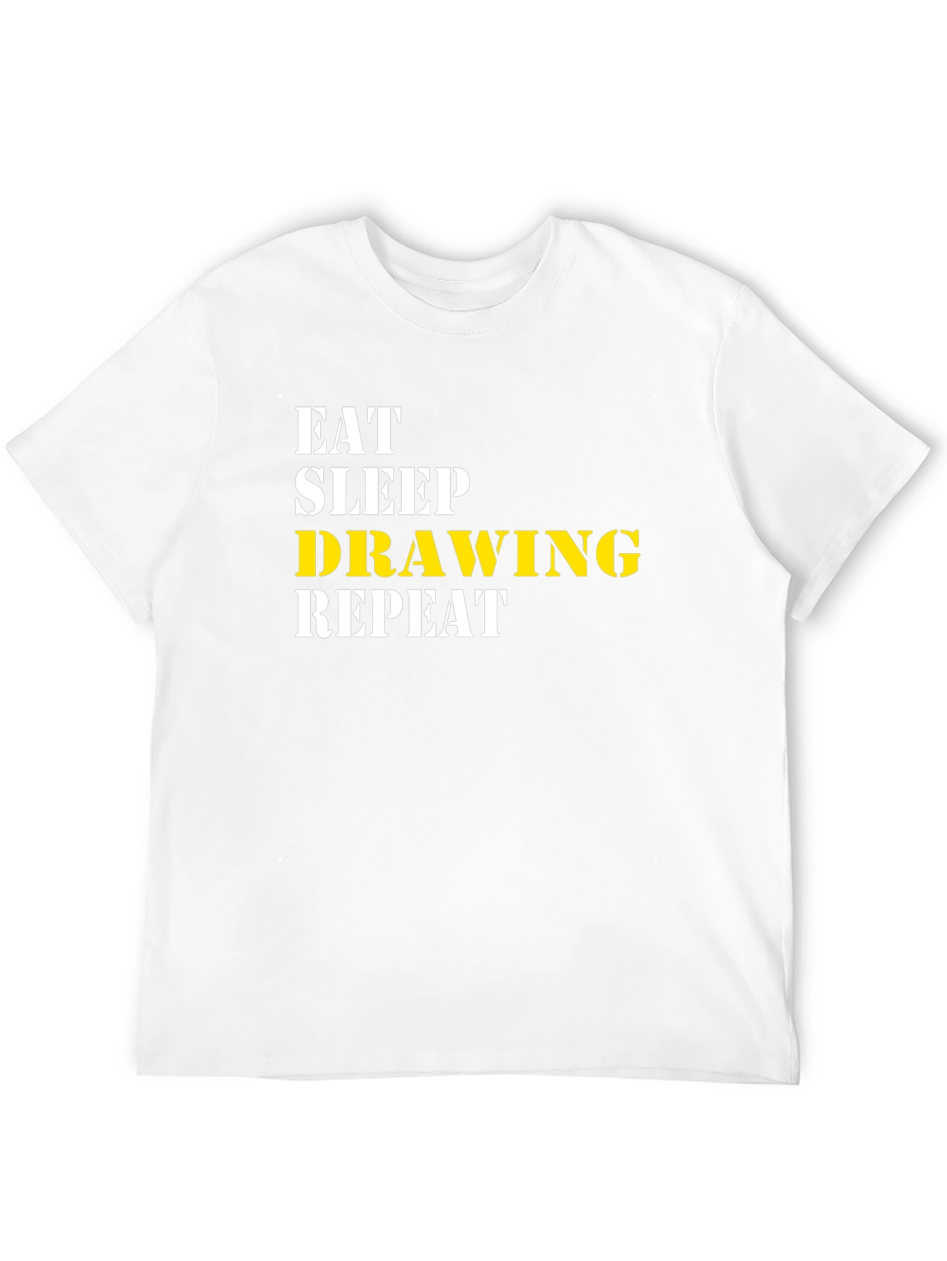 Eat Sleep Drawing Repeat T-Shirt