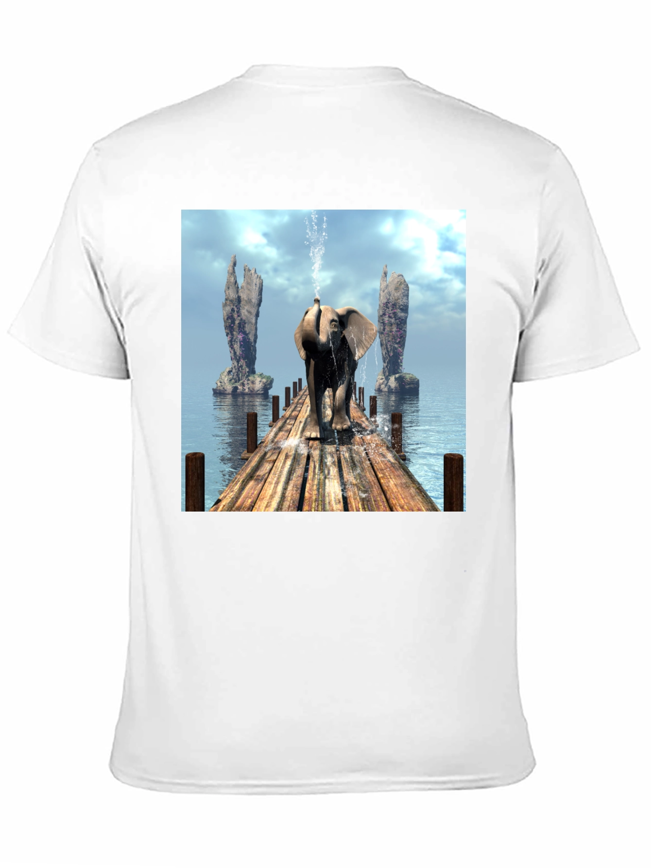 Elephant Trunk Spray T-Shirt