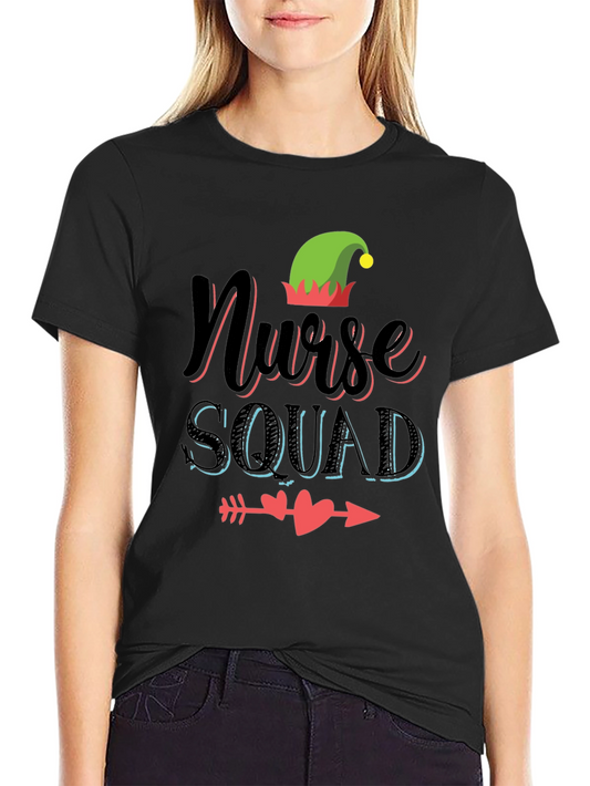 Nurse Squad Christmas Tee - Holiday Medical Shirt