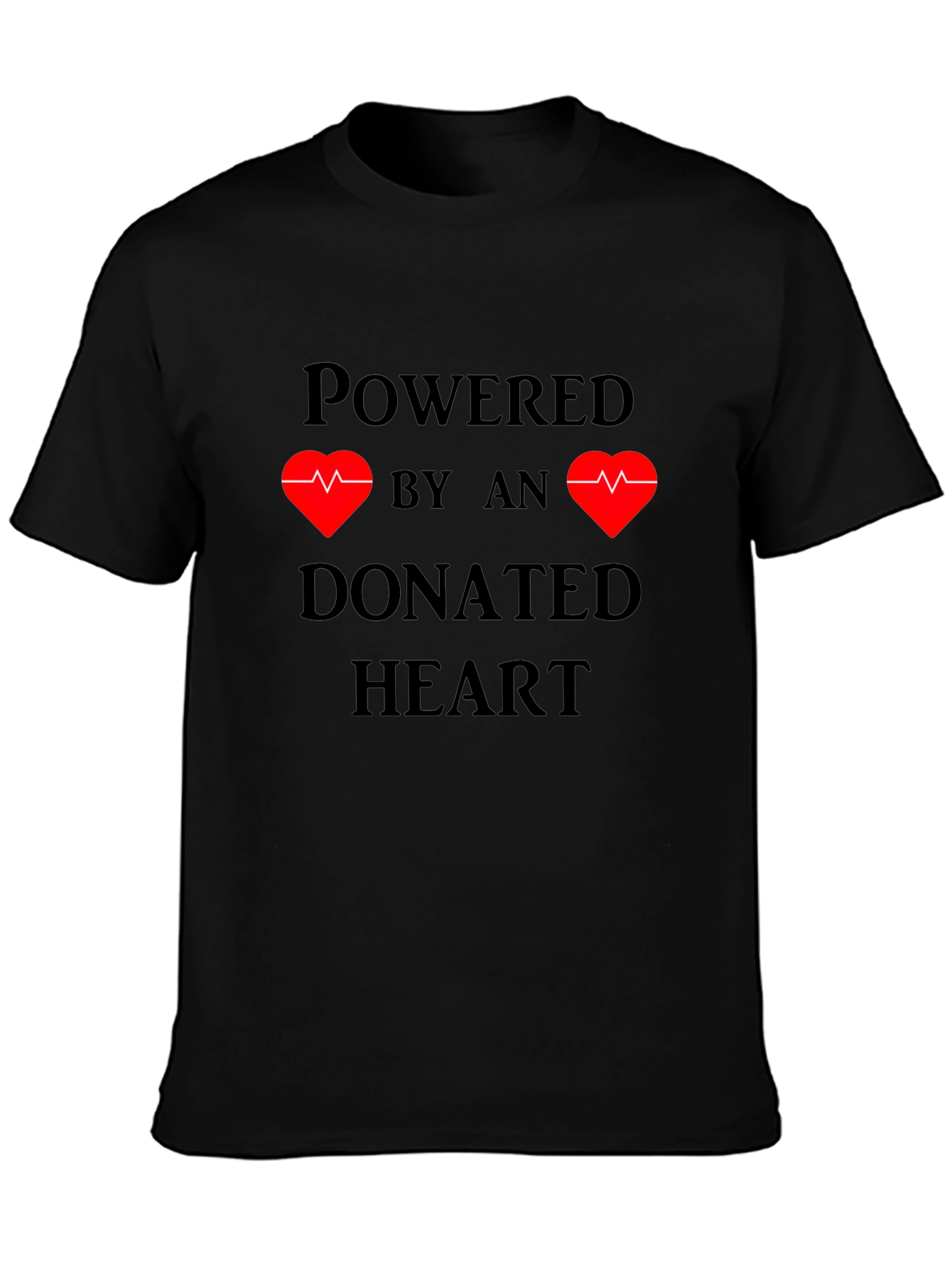 Powered by Donated Heart T-Shirt